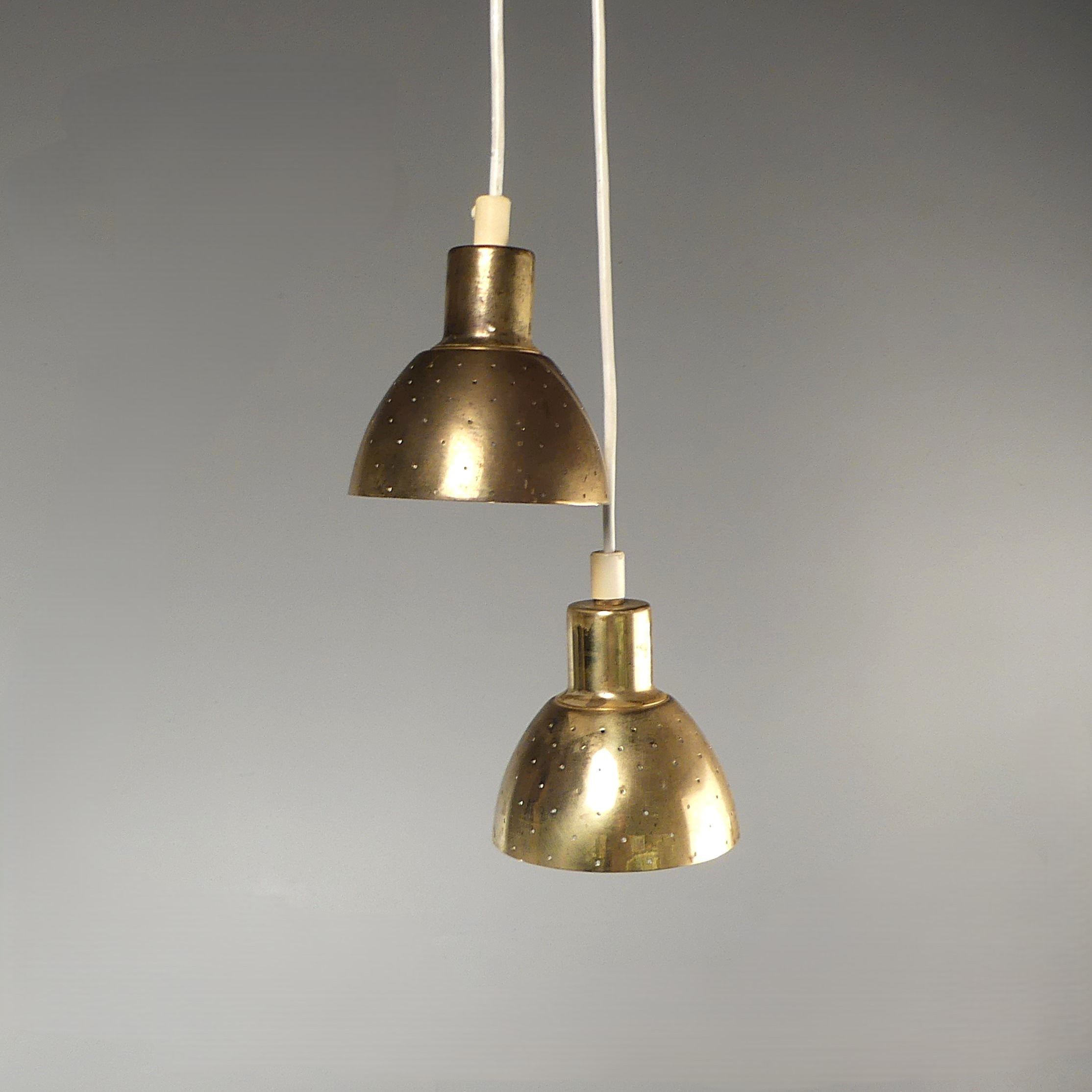 HANS AGNE JACOBSEN. fönsterlampor, ett par, Markaryd.