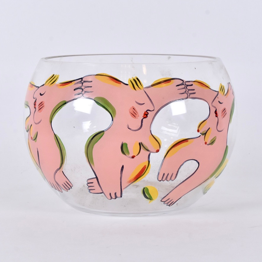 SKÅL, glas, Eva-Lena Martinsson, Skruf.