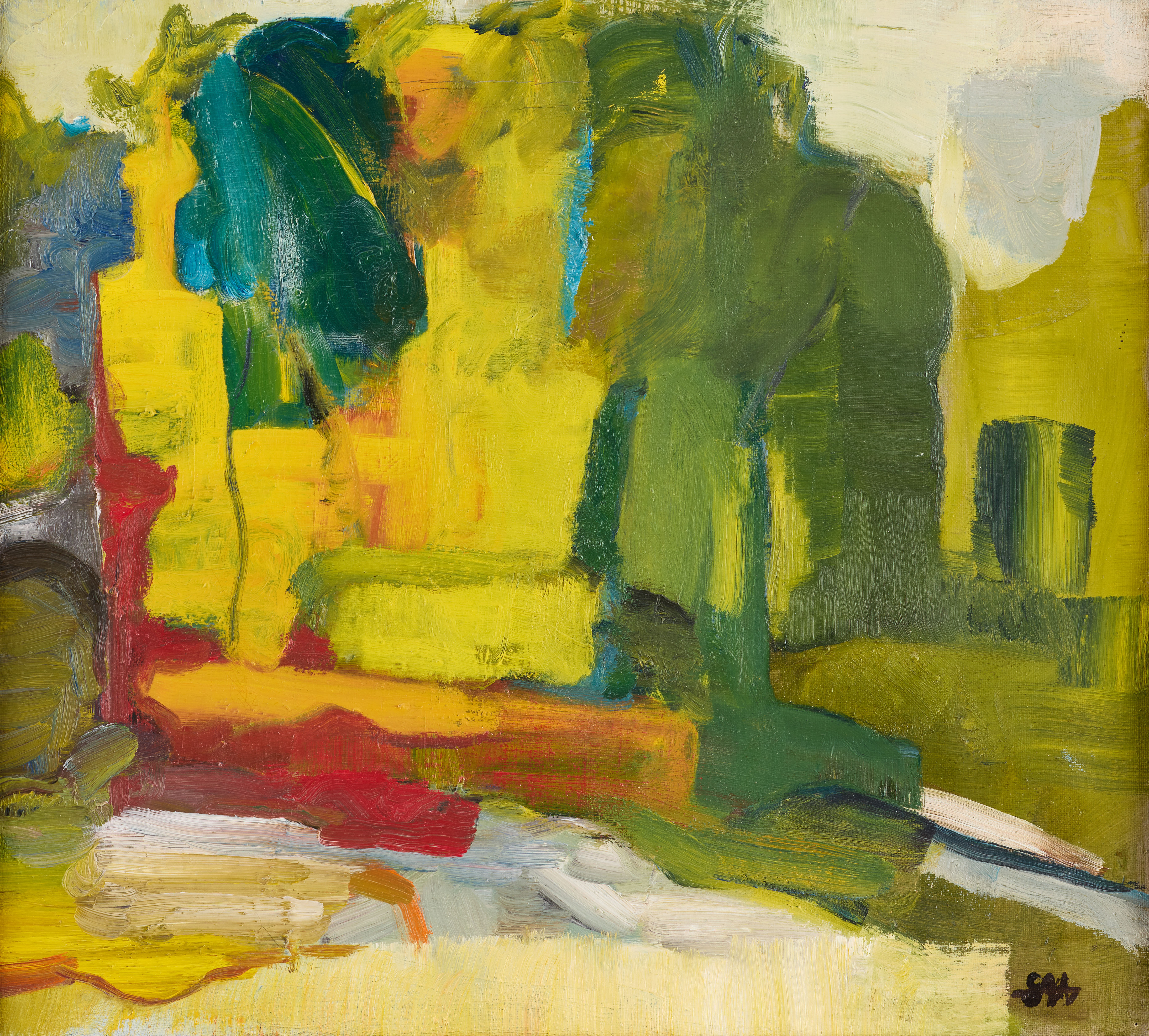 STAFFAN HALLSTRÖM. "Höga träd".