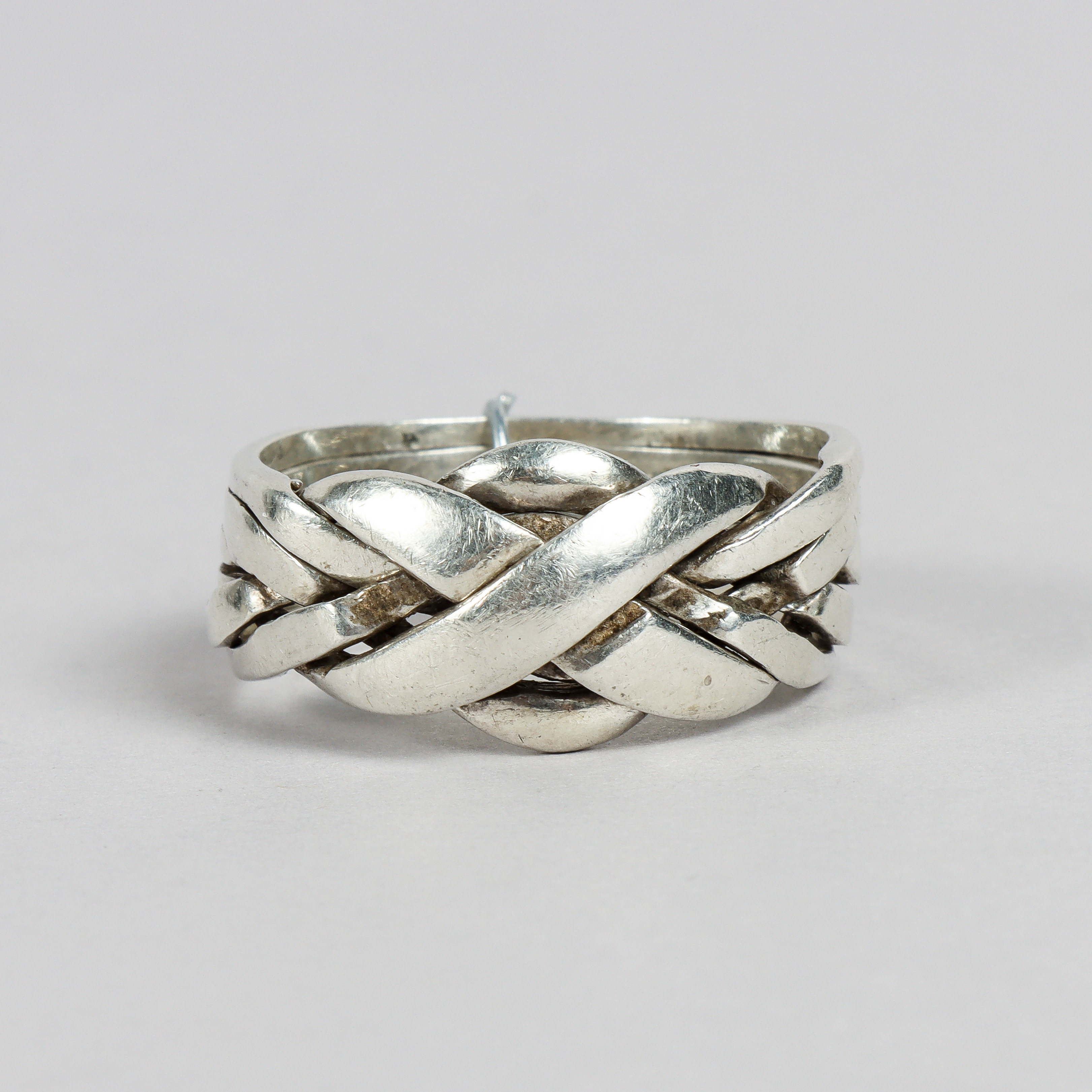 PUSSELRING, Sterling silver.
