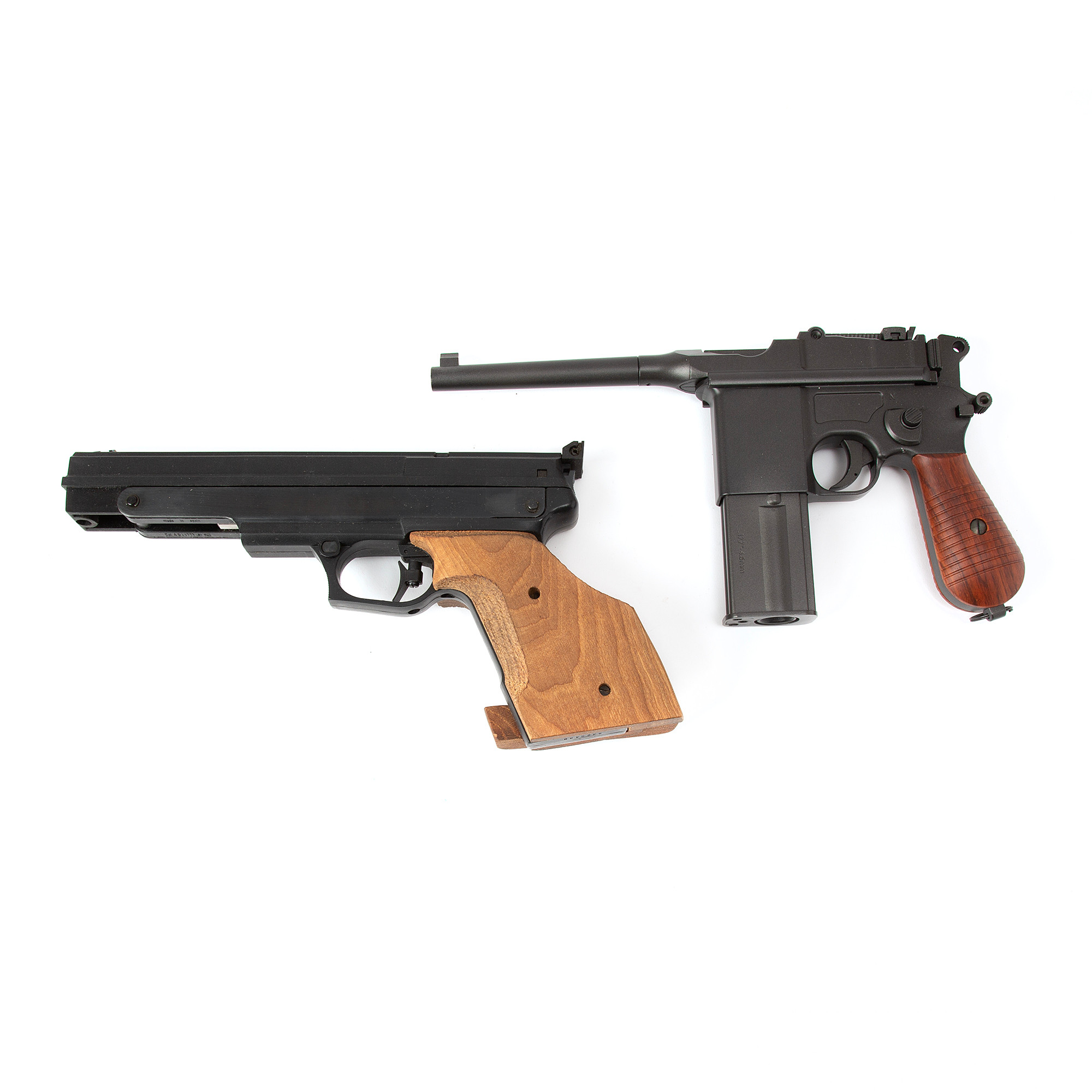 MAUSER & LEGEND, luftpistoler, 2 st.