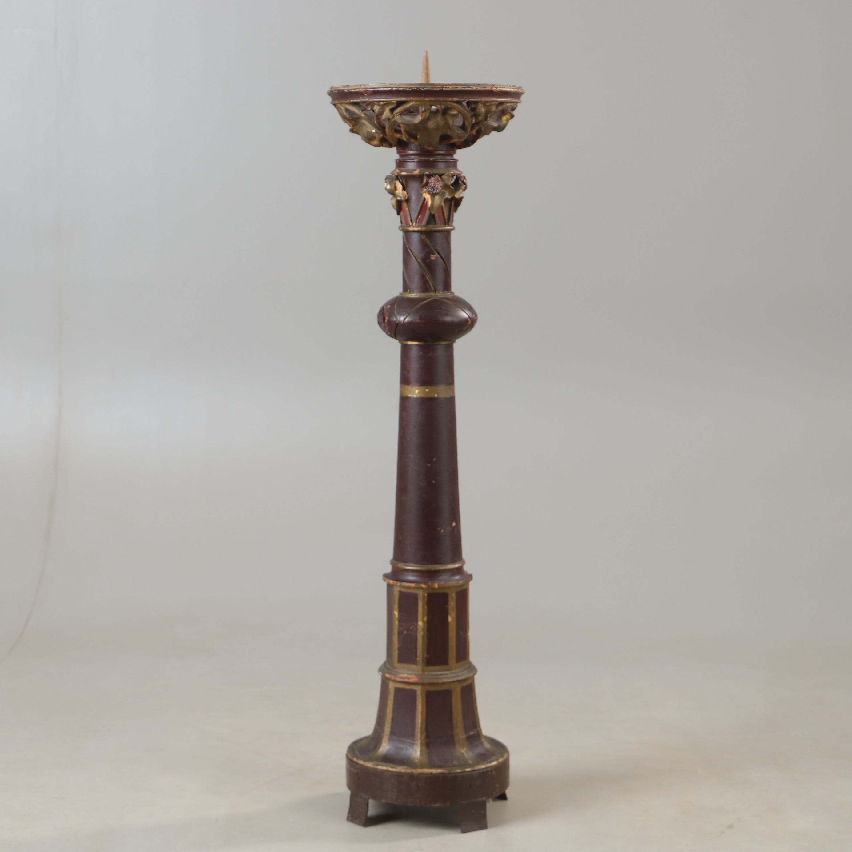 GUERIDON, målad trä, 1800/1900-talet.