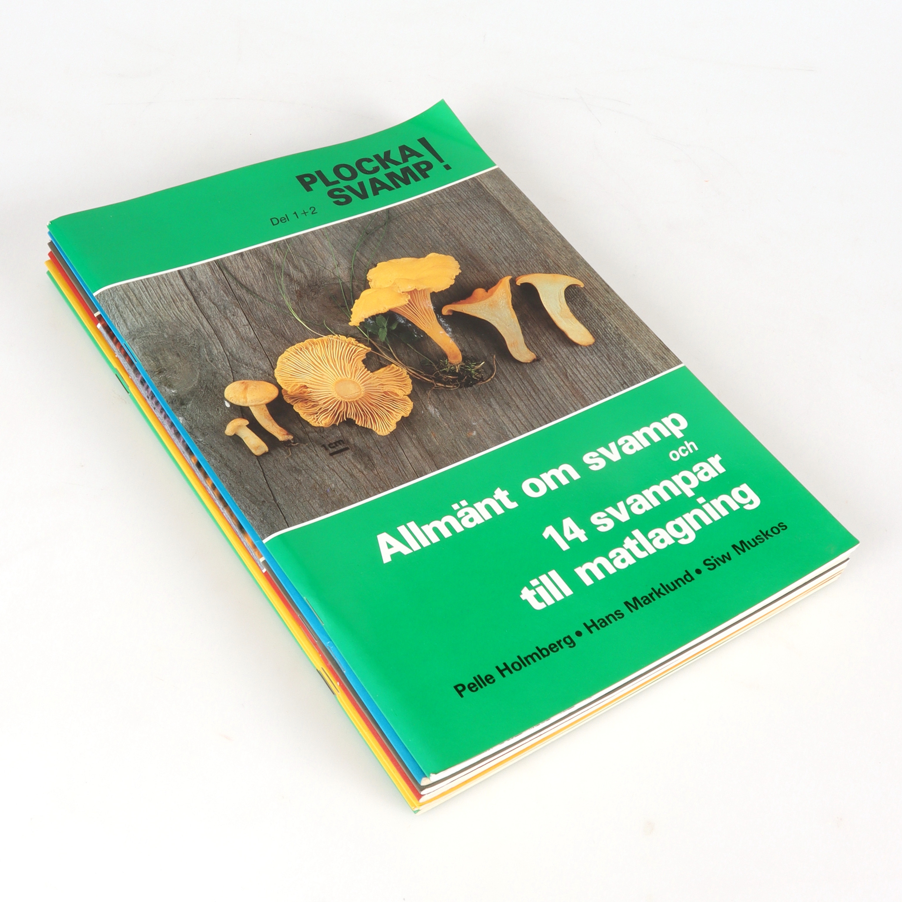 SVAMP, 7 st, tidskrifter, "Plocka Svamp", Brevskolan. 1989.