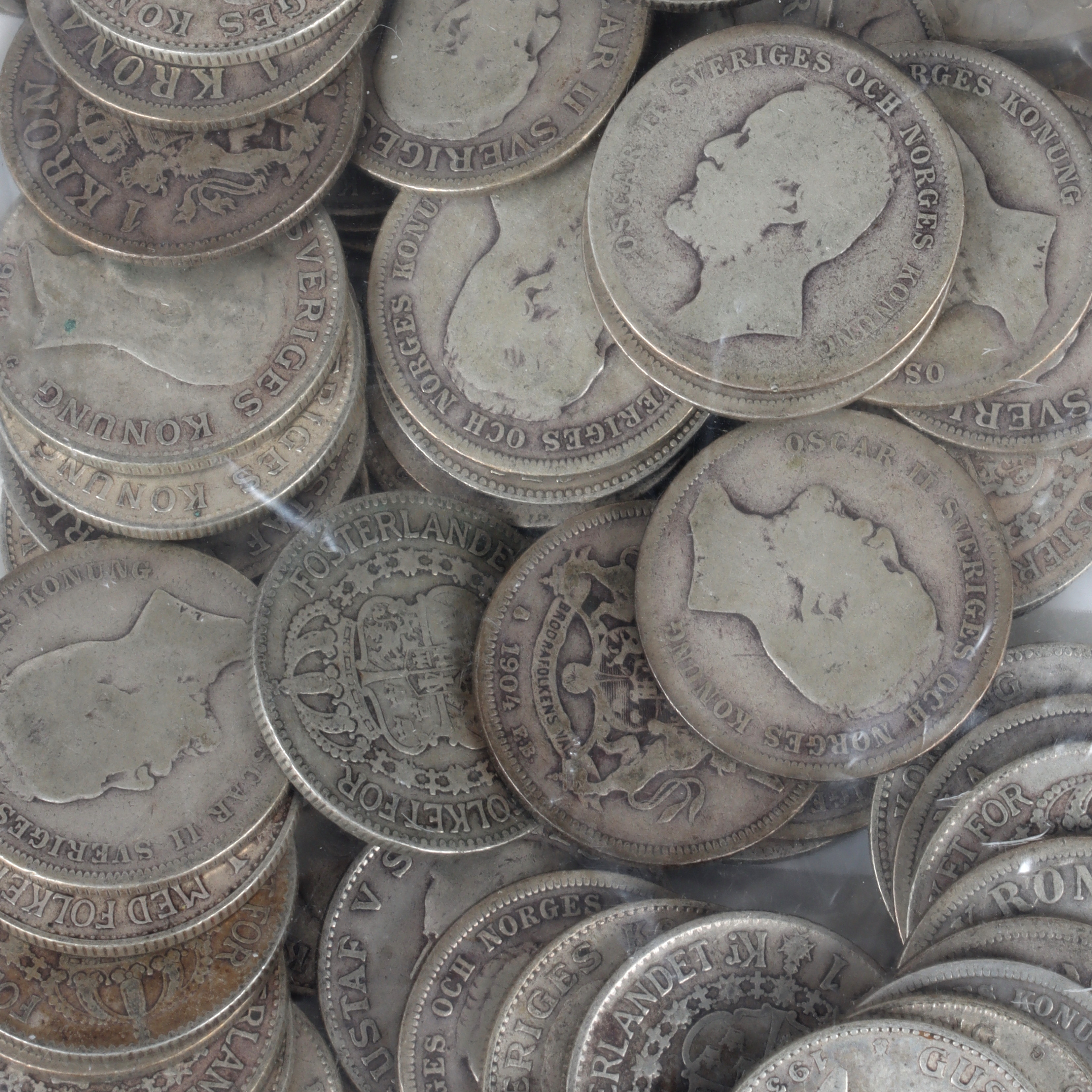 SILVERMYNT, Sverige. 18/1900-tal.
