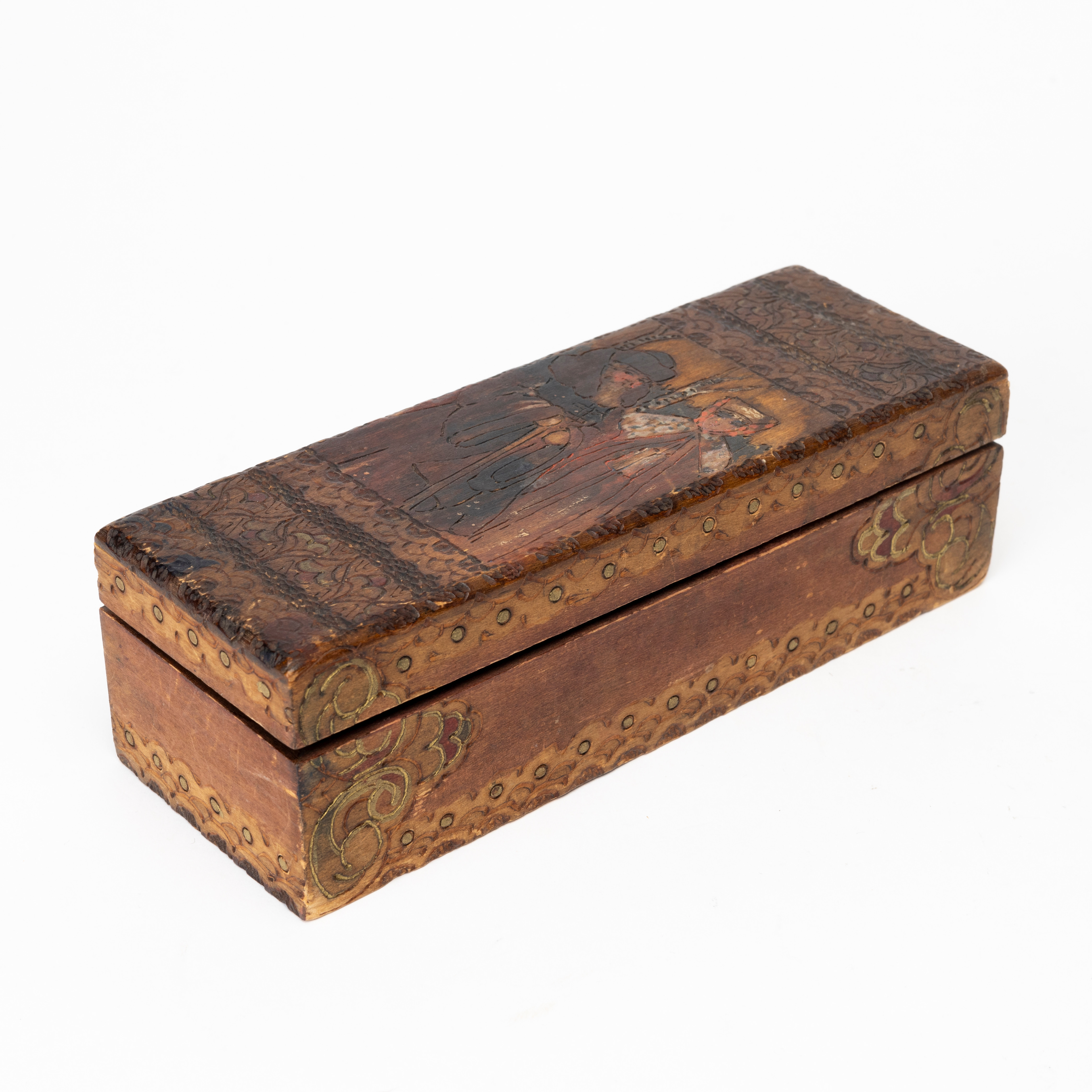 SKRIN, träskuren dekor, Ryssland, 1900-tal.