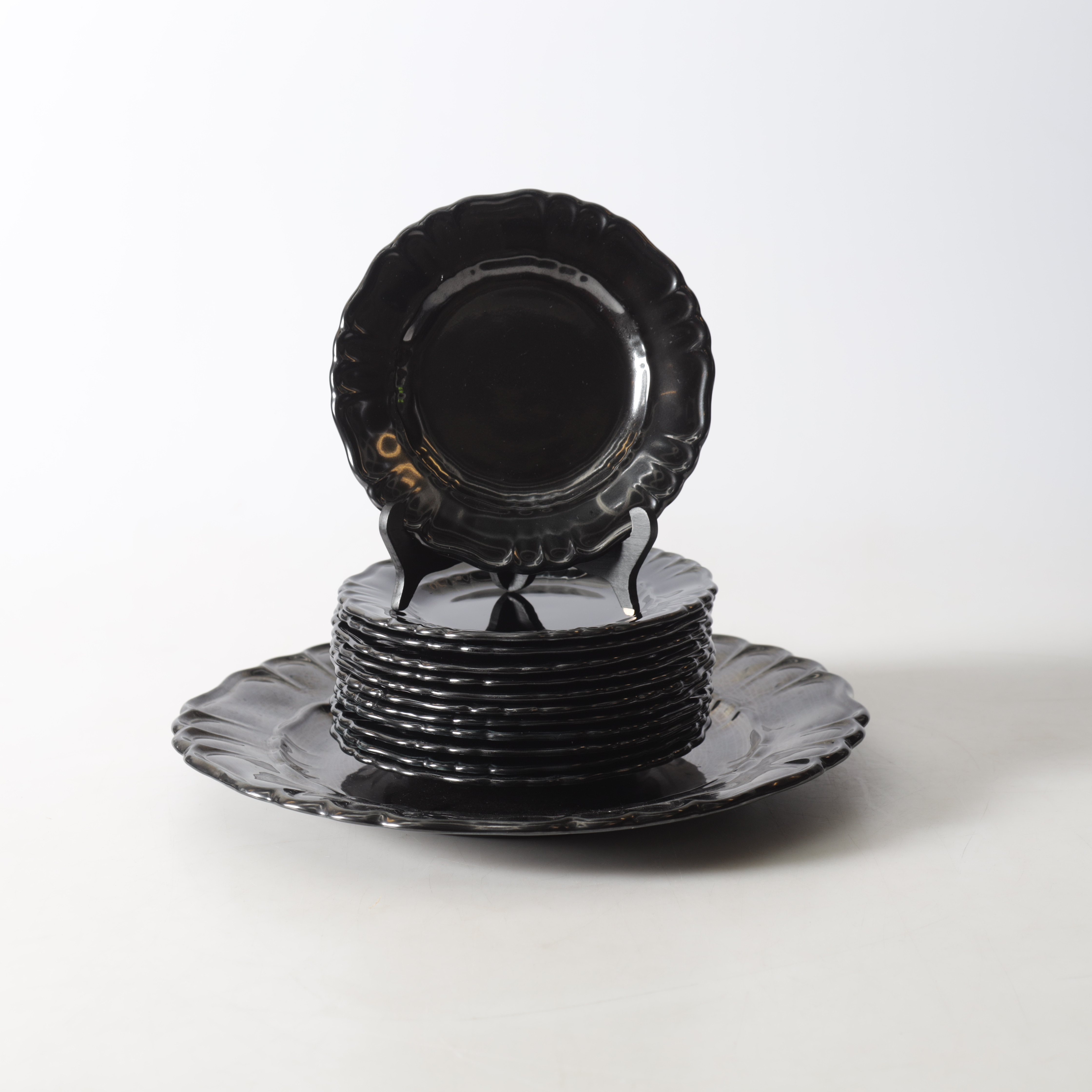 ARTHUR PERCY. fruktservis, 13 delar, keramik, Gefle, 1900-talets första hälft.