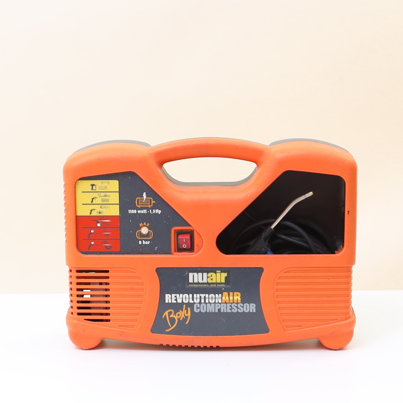 KOMPRESSOR, nuair, revolutionair, boxy compressor.