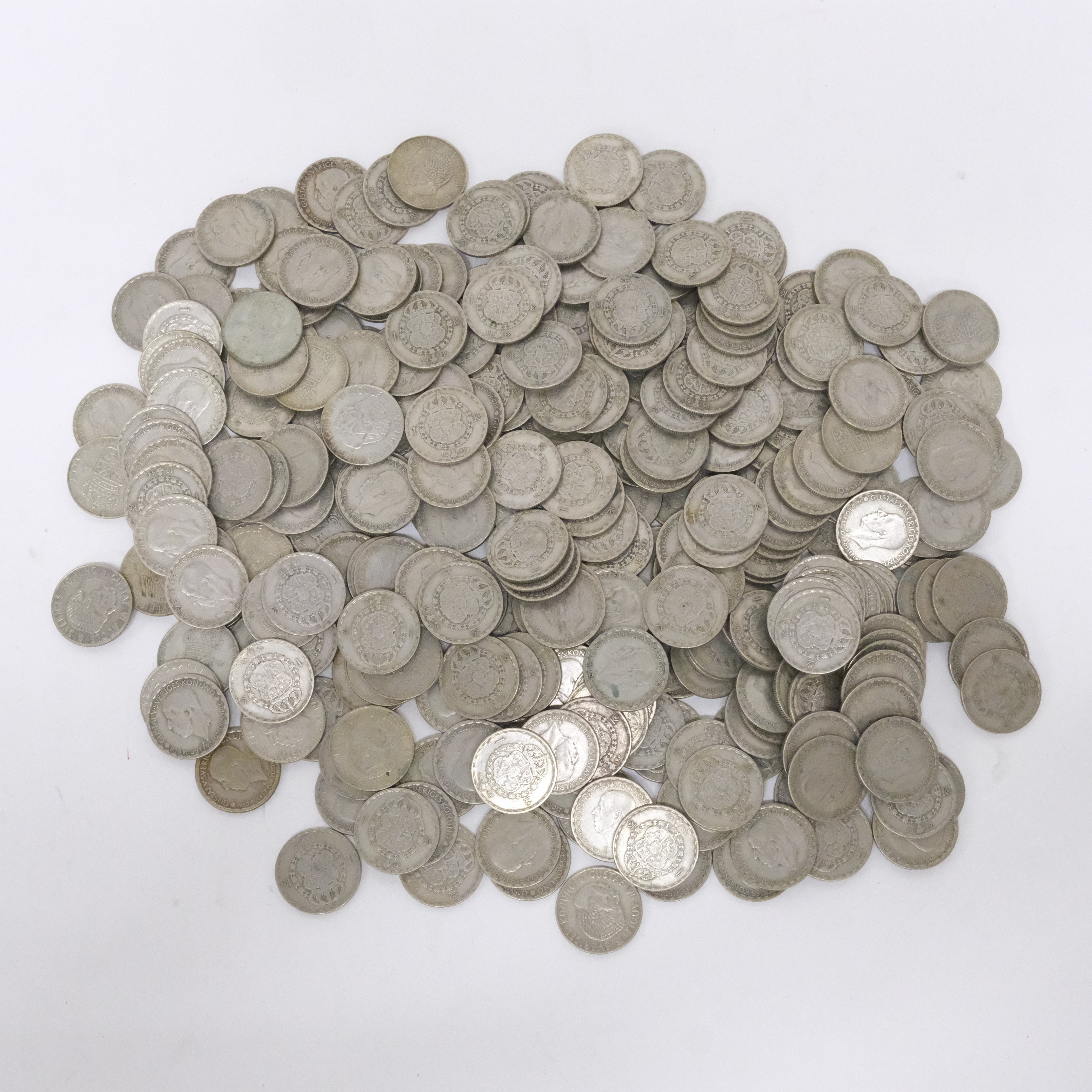 SAMLING MYNT, SILVER, SVERIGE.