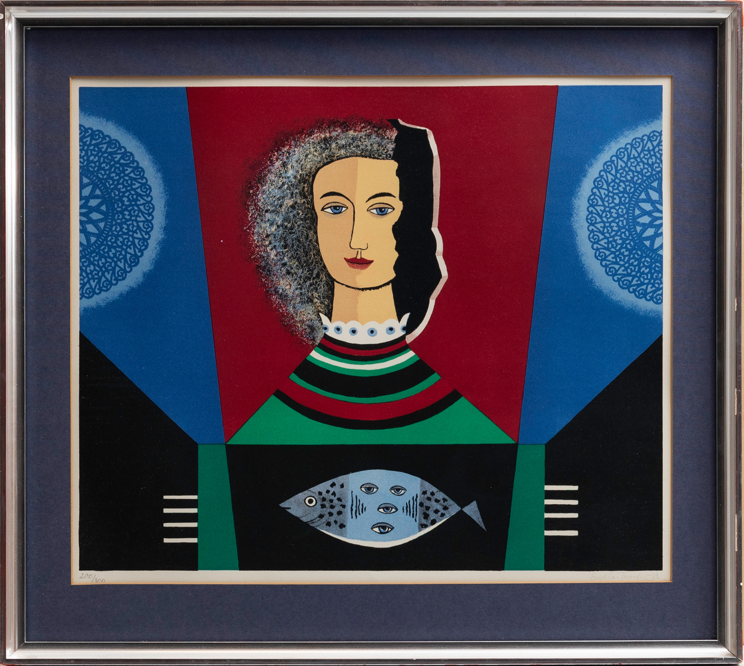 ESAIAS THORÉN. Färglitografi, signerad och numrerad 200/300.