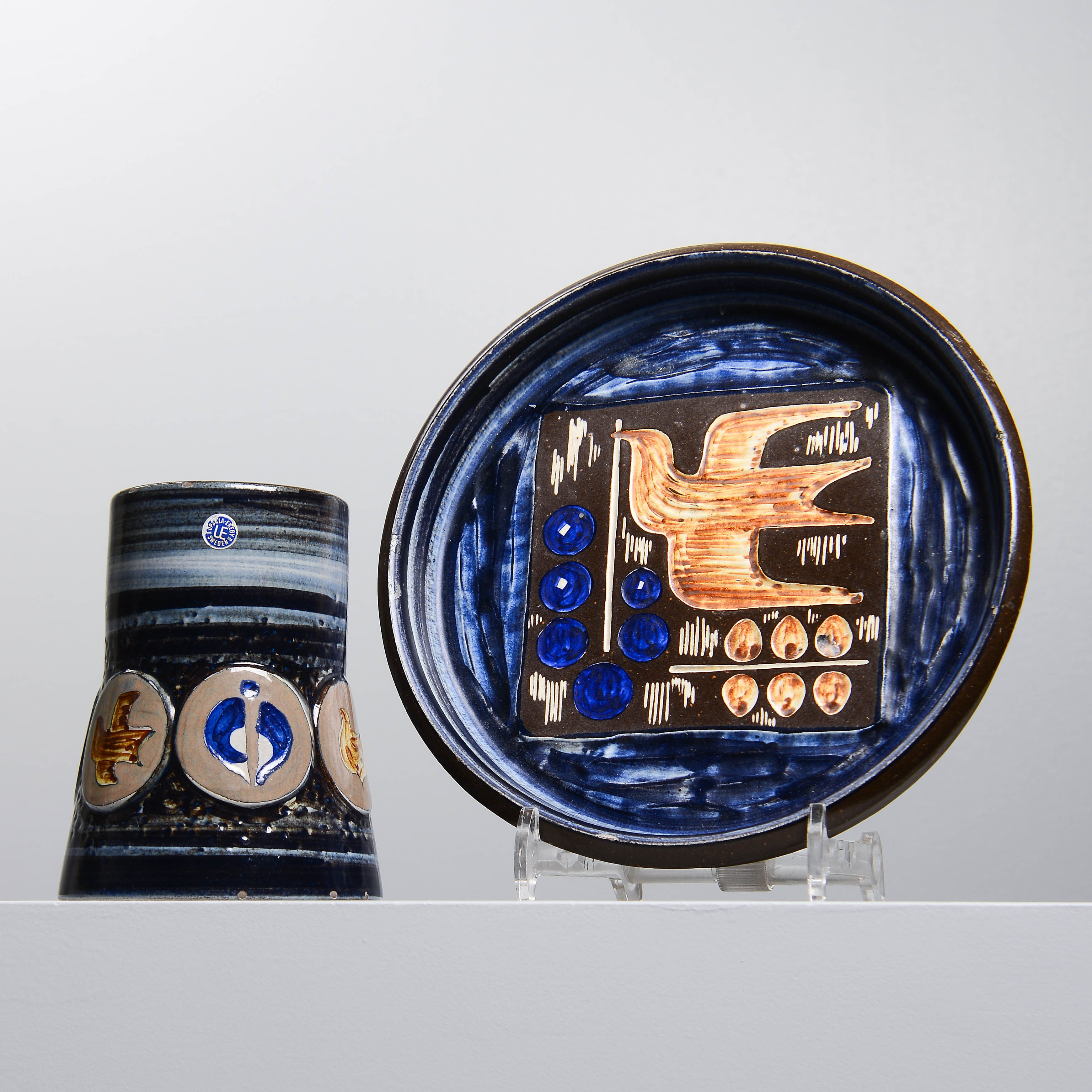 OLLE ALBERIUS. "Fyris", 2 delar, Upsala-Ekeby, 1960-tal.