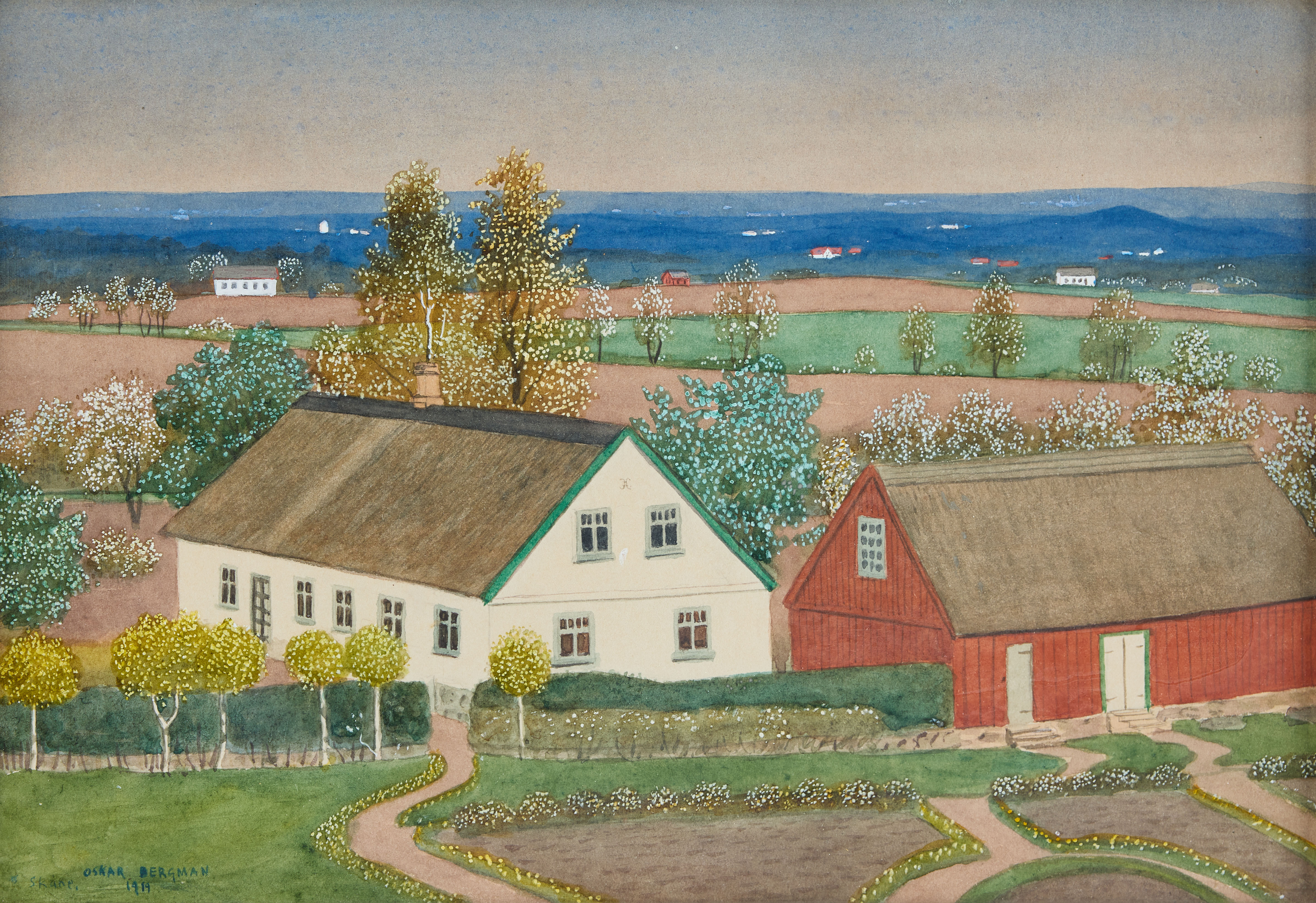 OSKAR BERGMAN. "Arild".