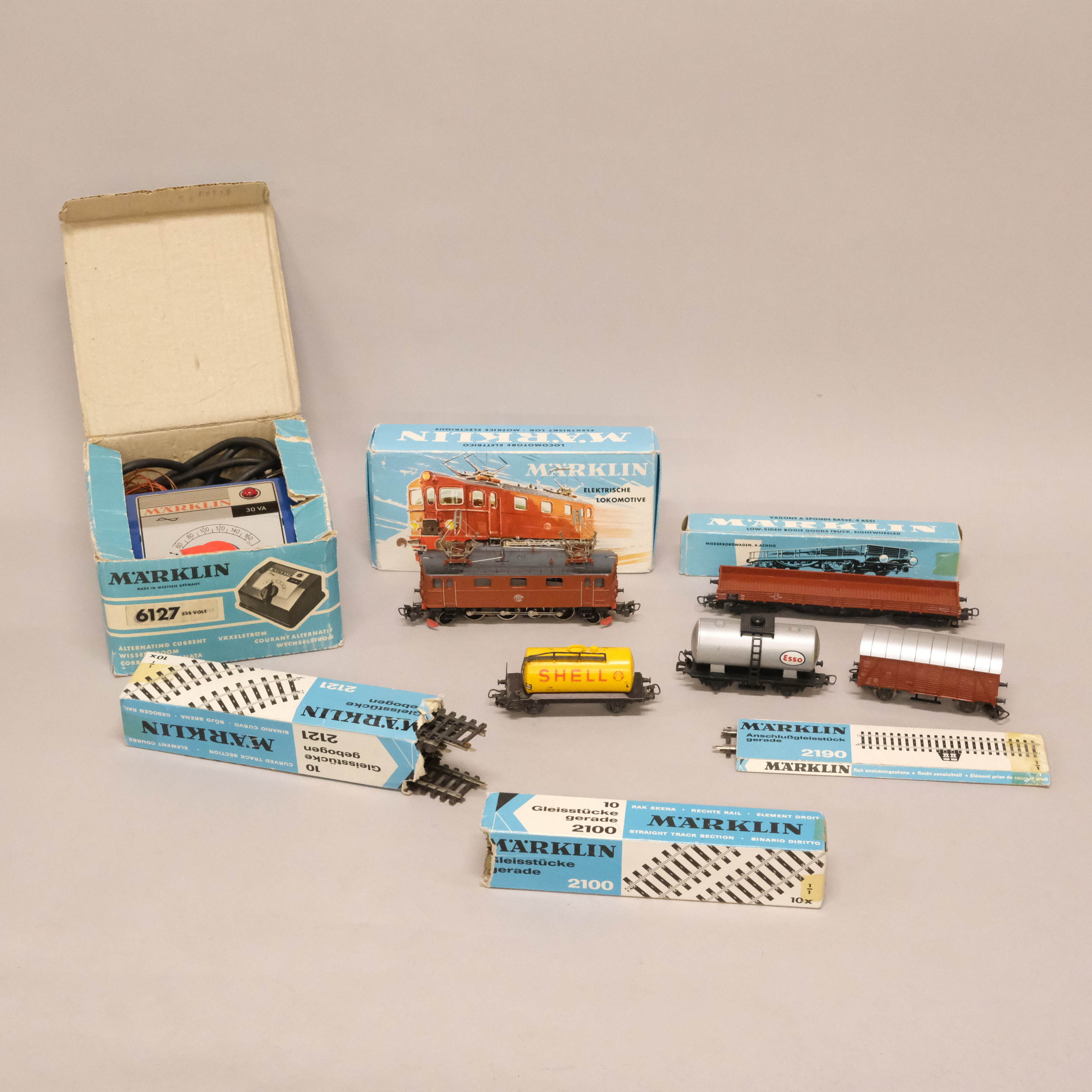 MÄRKLIN. PARTI MODELLJÄRNVÄG.