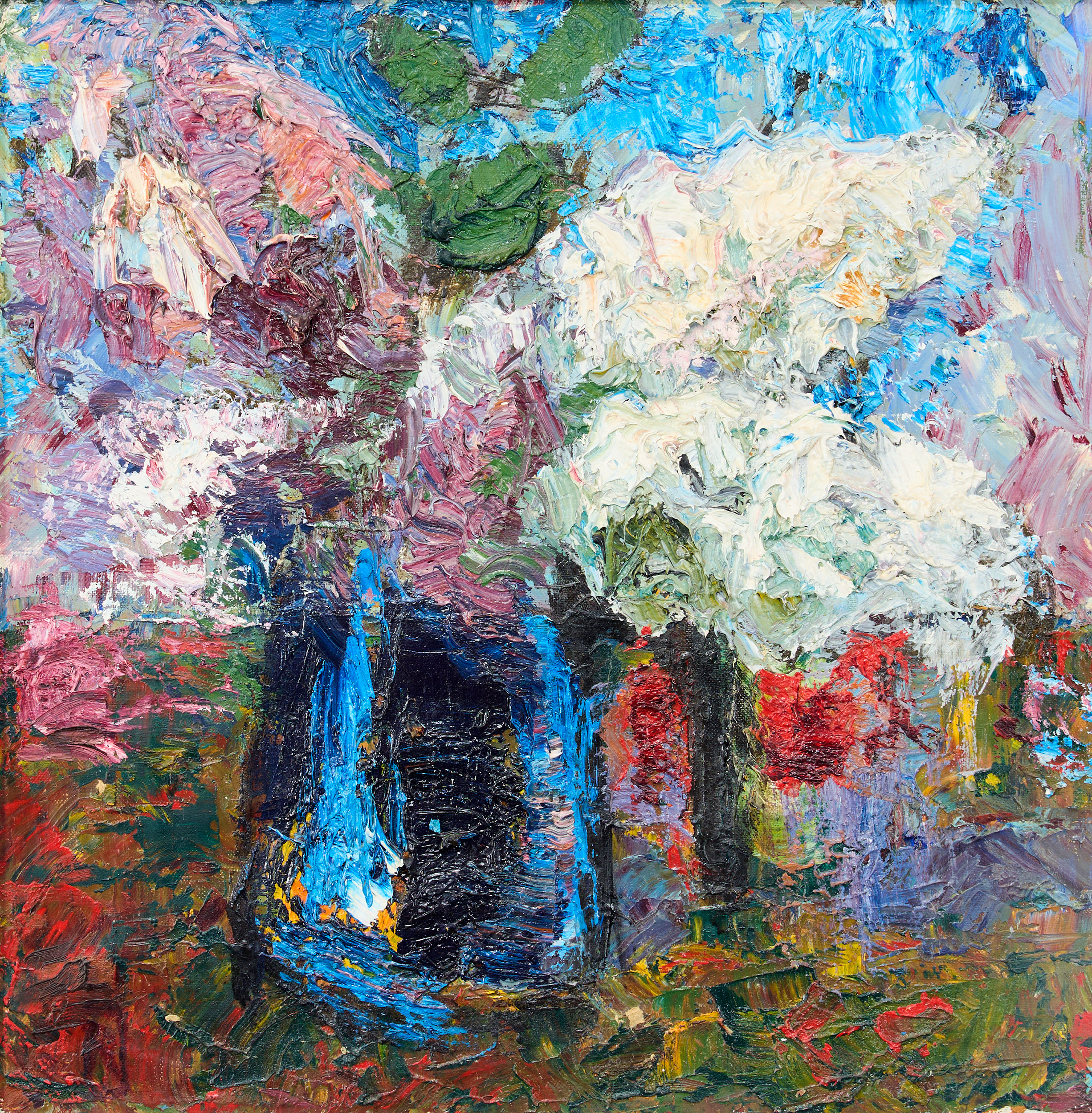 RAGNAR  JOHANSSON. Blomsterstilleben.