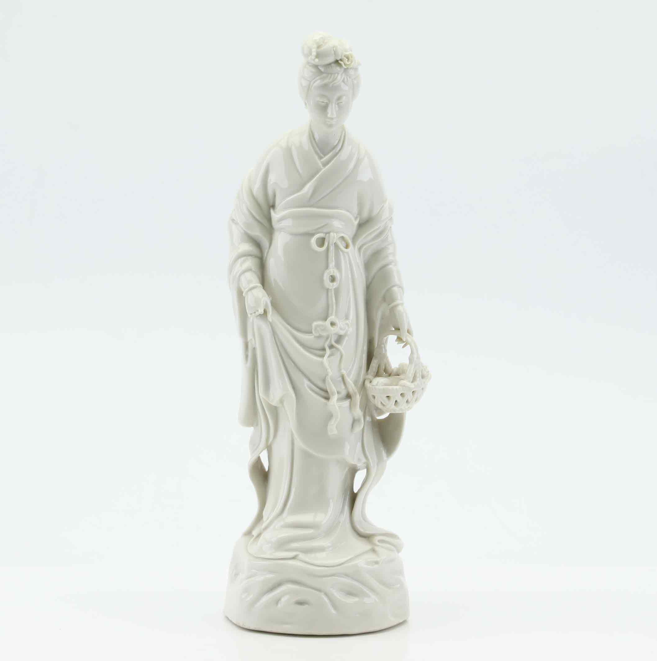 FIGURIN, porslin, Blance de Chine, Kina.