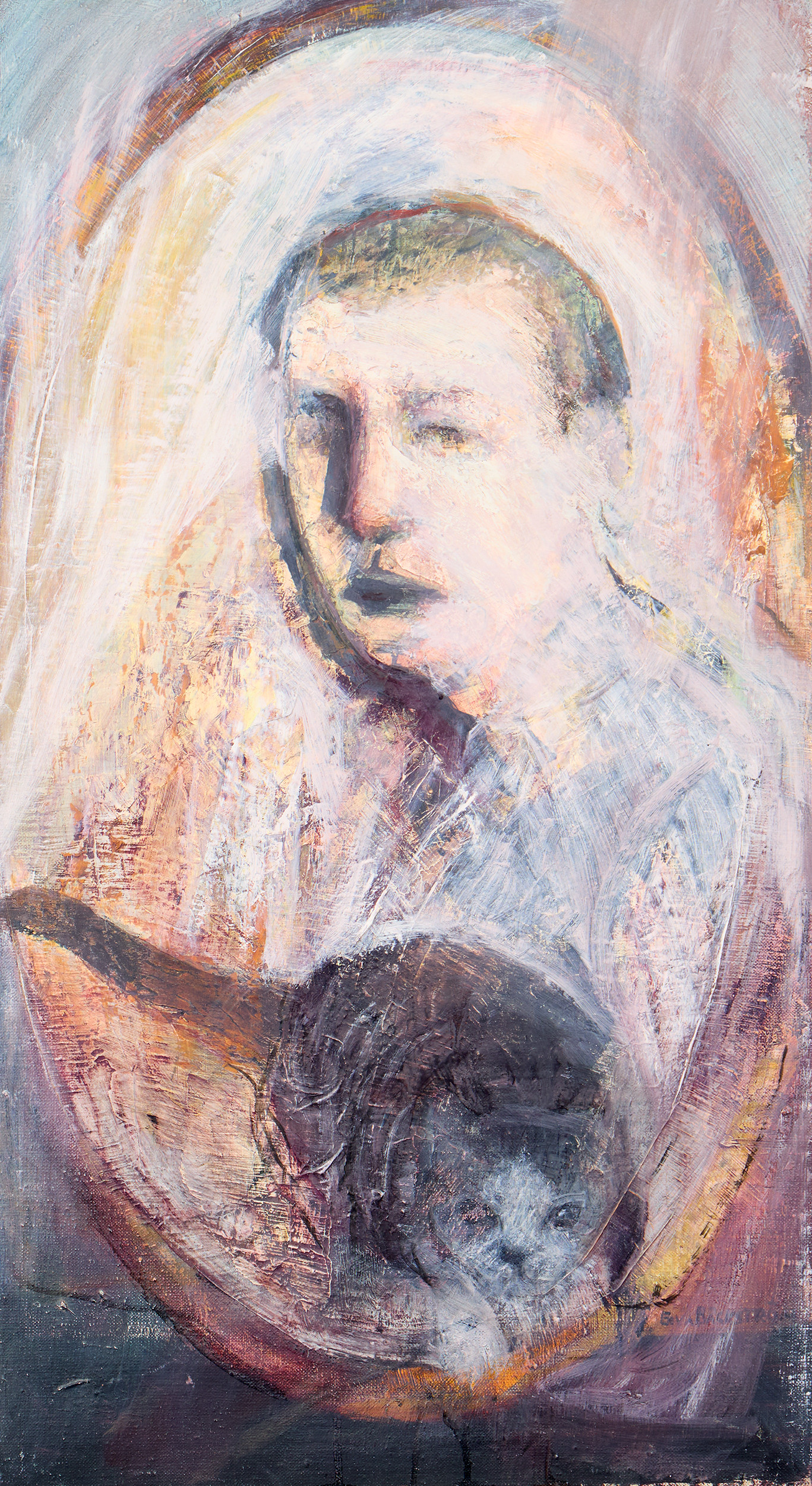 EEVA BÄCKSTRÖM. "Porträtt av två" alternativt "Vänskap".