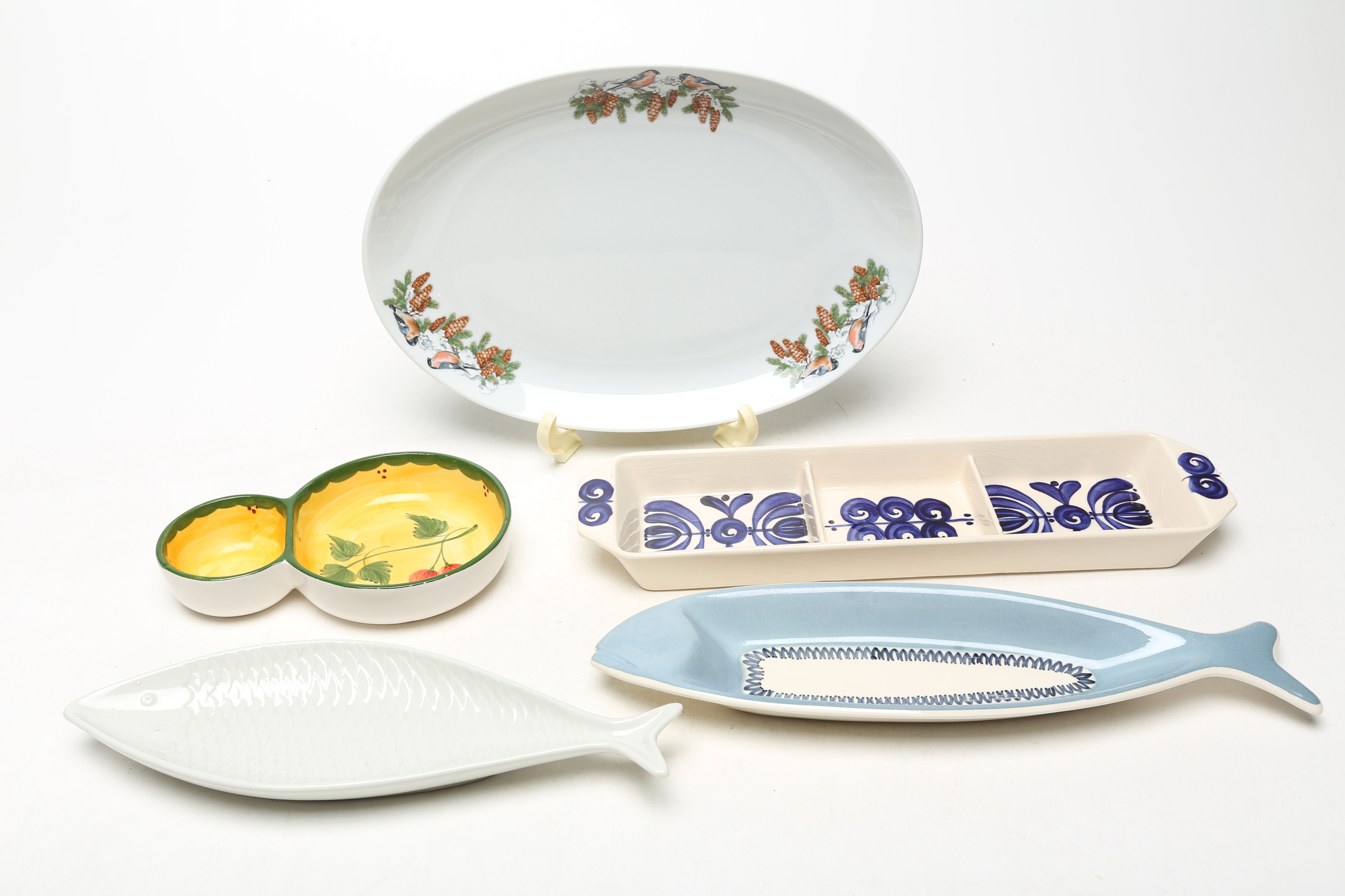 FAT, 5 st, keramik, bland annat Gustavsberg.