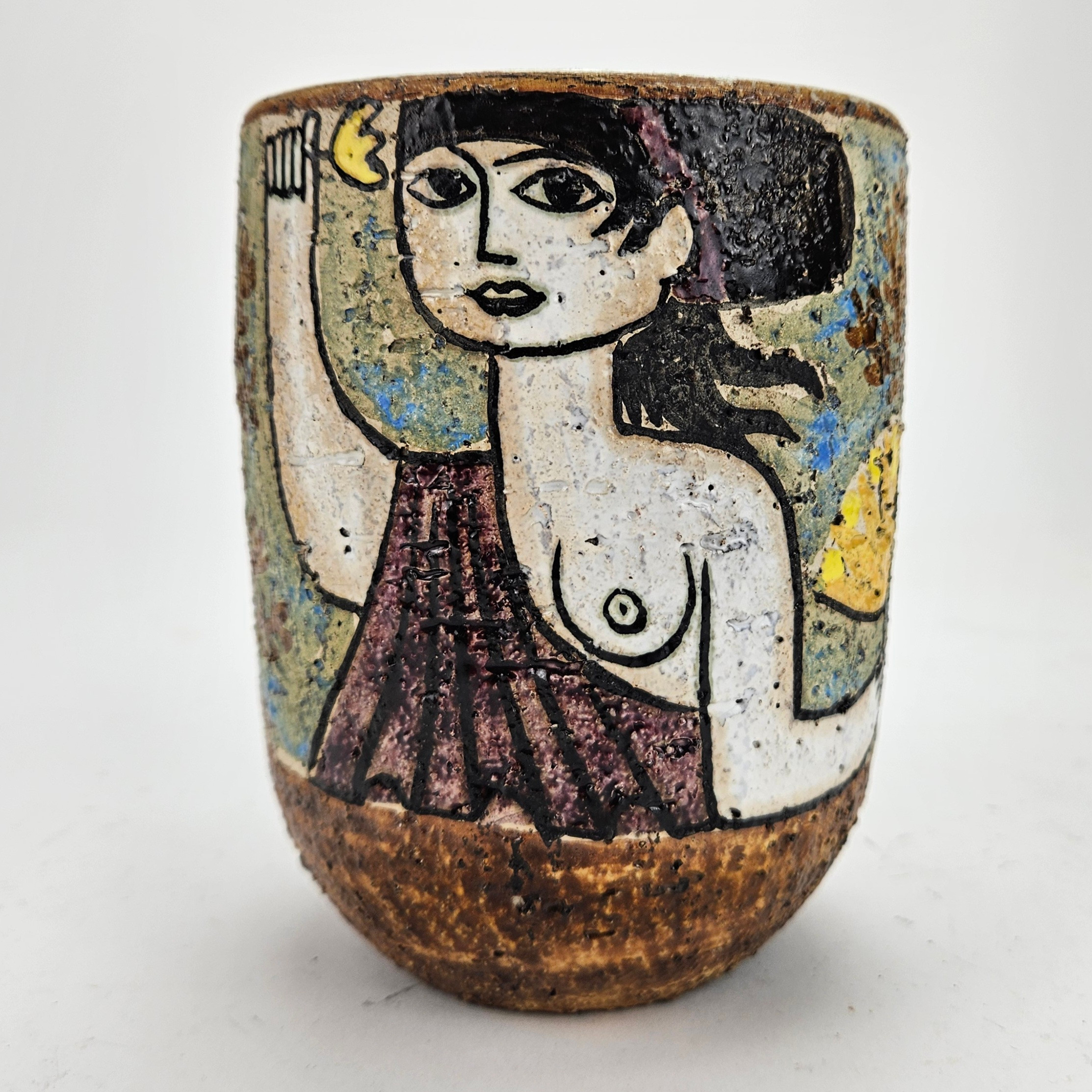 MARI SIMMULSON. Vas, keramik, "Mariana", Upsala Ekeby, i produktion 1960-1961.