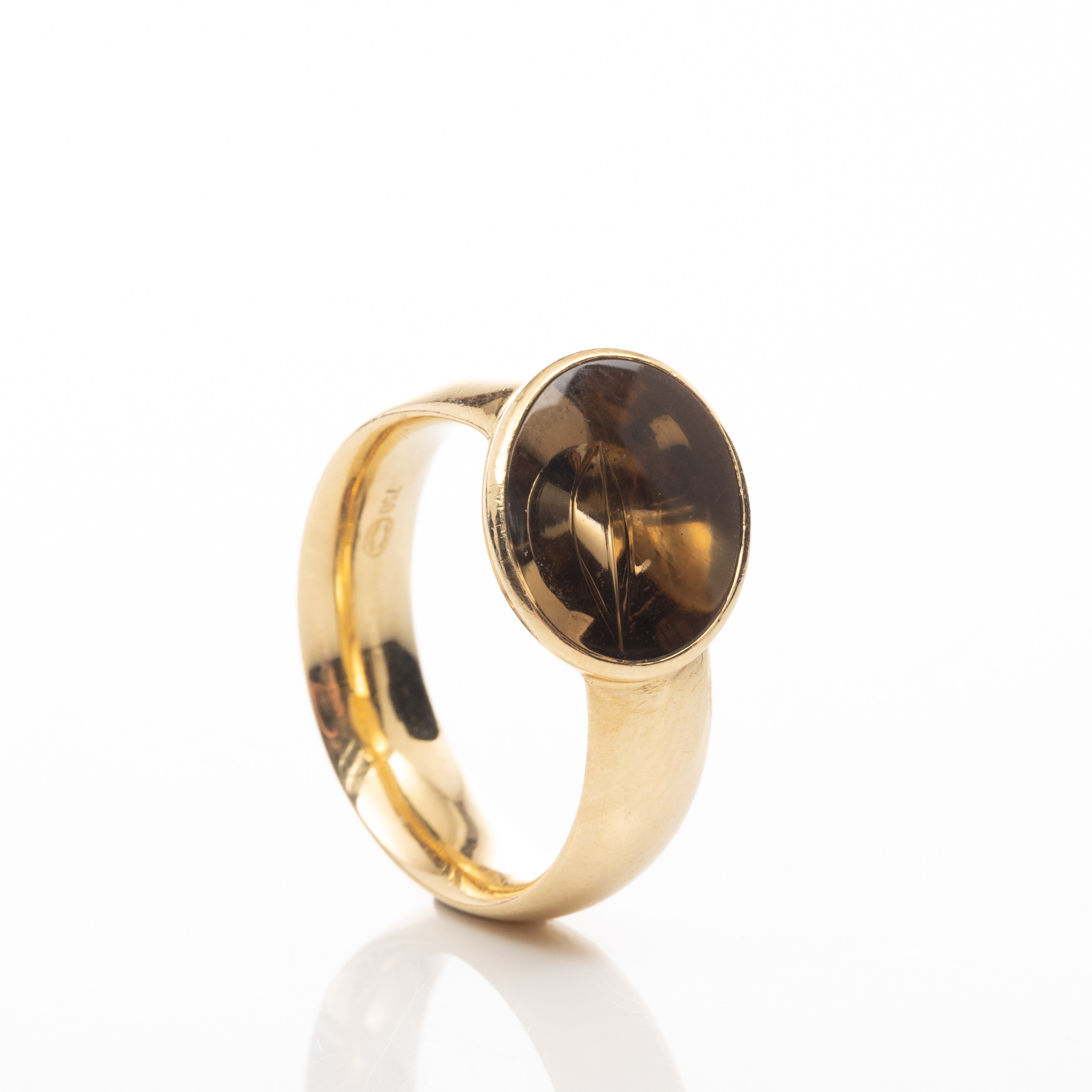 KIM BUCK. Ring, 18K guld, "Nordic Summer Light", Georg Jensen.
