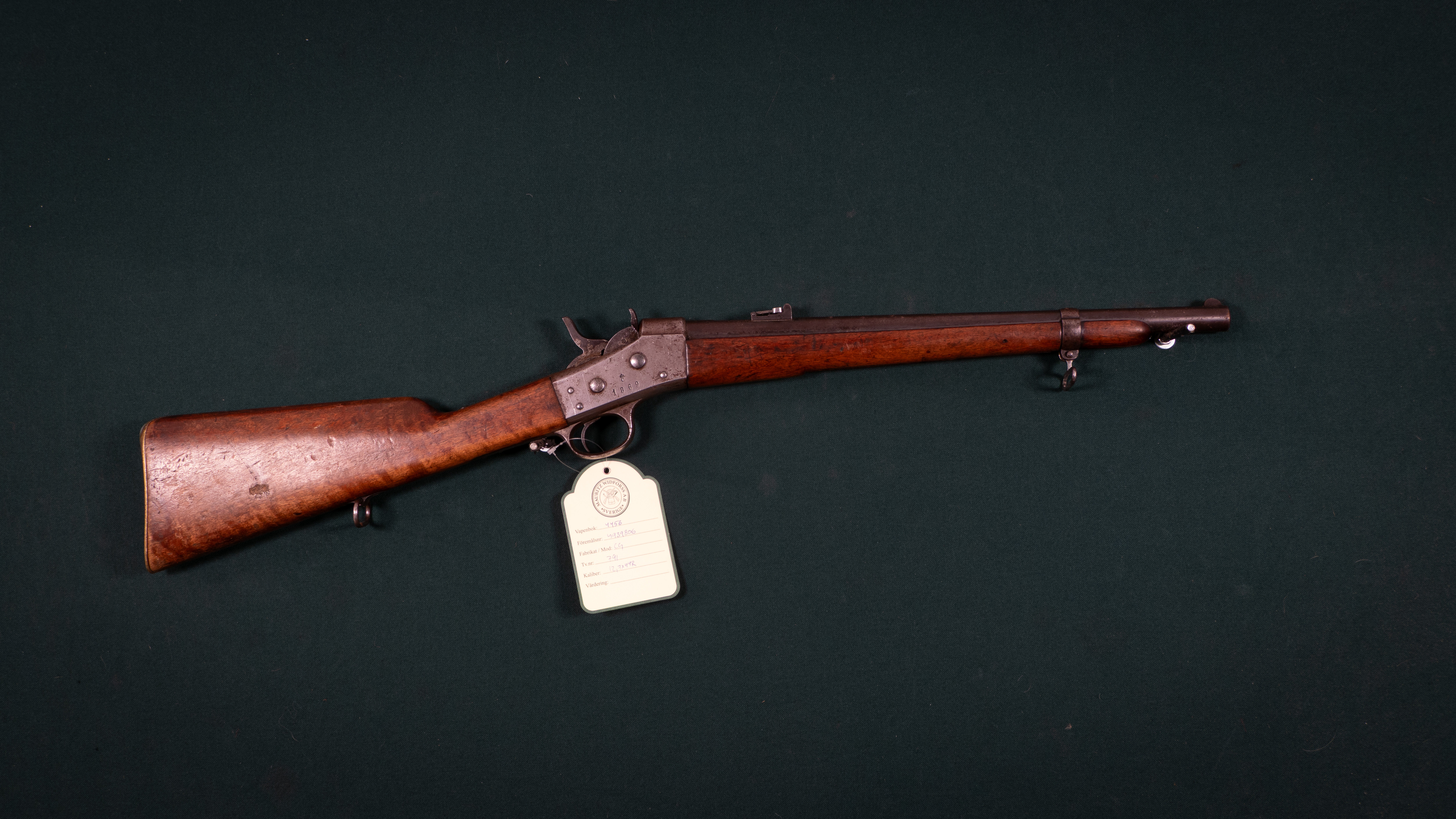 Karbin m/64-68-85 Carl Gustafs stads gevärsfaktori kal. 12,7x44R #791 SE1651456.