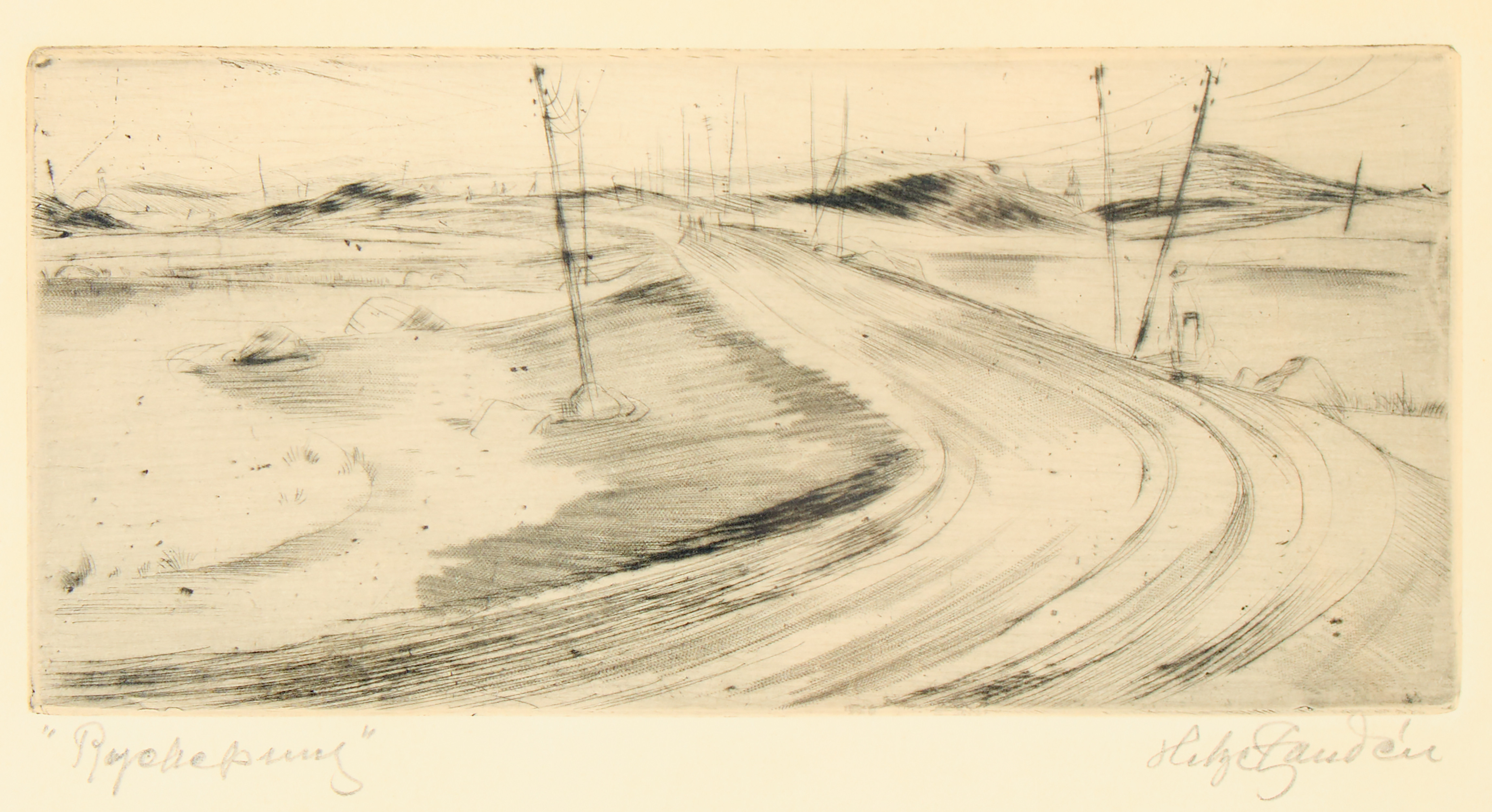 HELGE ZANDÉN. "Ryckepung", 1922.