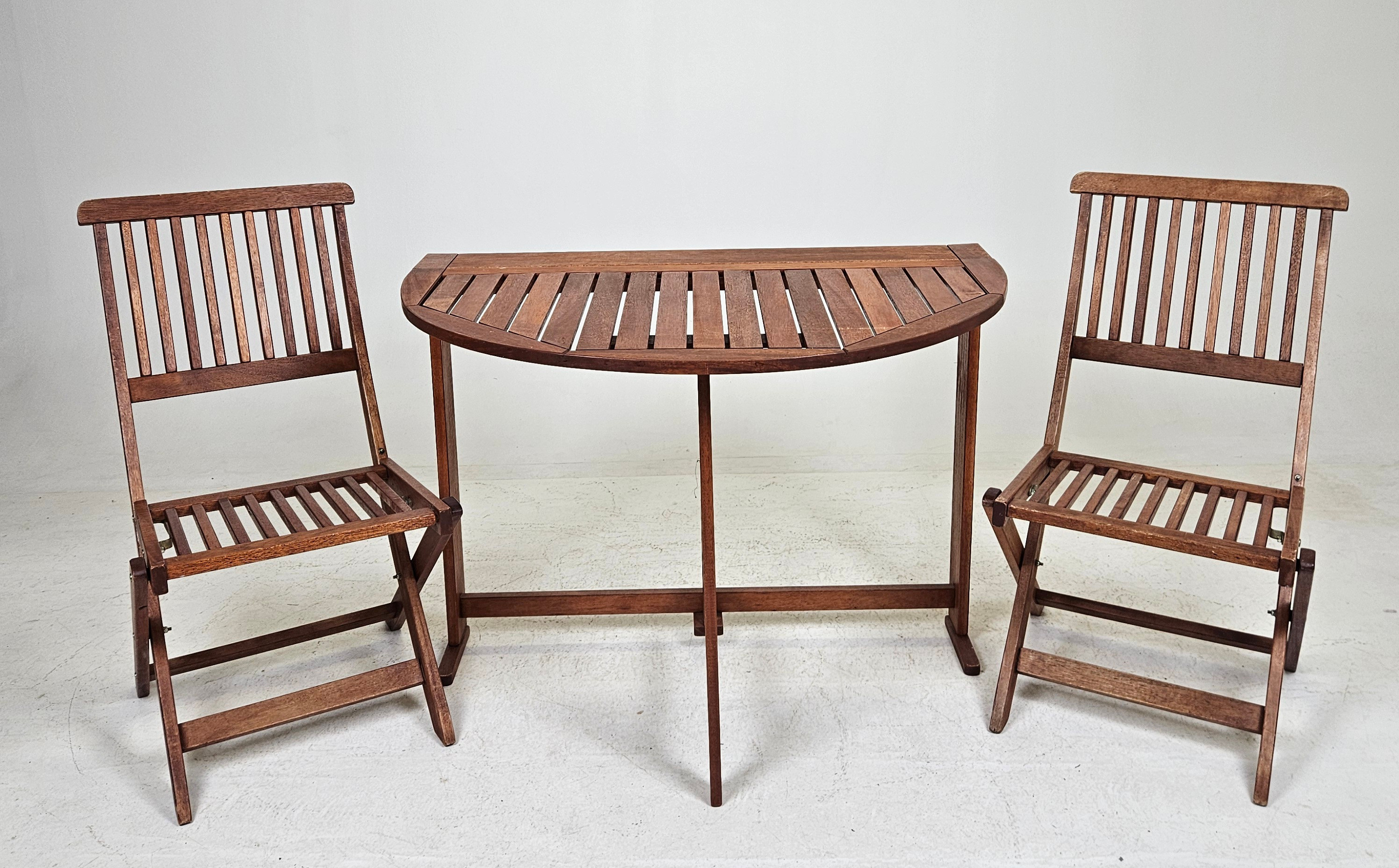 TRÄDGÅRDS-/ALTANMÖBEL, 3 delar.