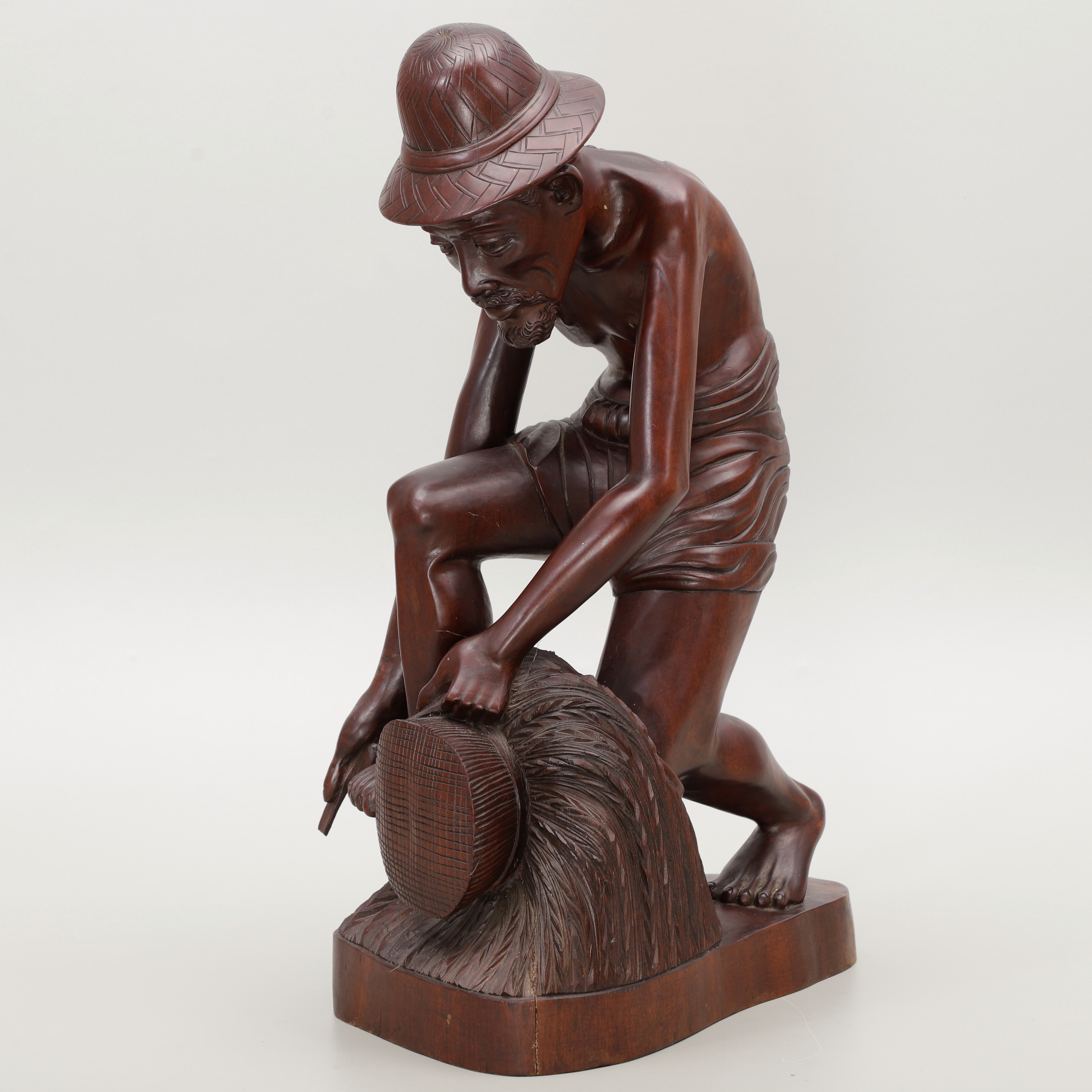 SKULPTUR, trä, Afrika, 1900-tal.