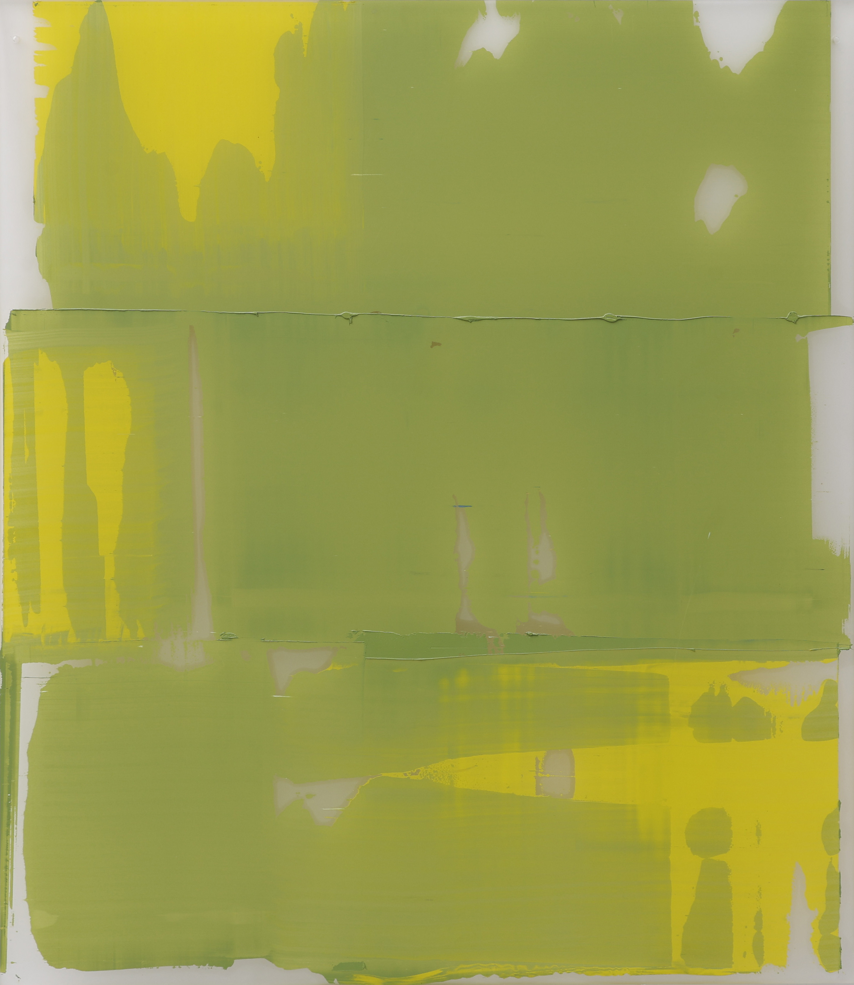 HÅKAN REHNBERG 1953-. OLJA PÅ AKRYLGLAS, UTAN TITEL, SIGNERAD OCH DATERAD 2000.