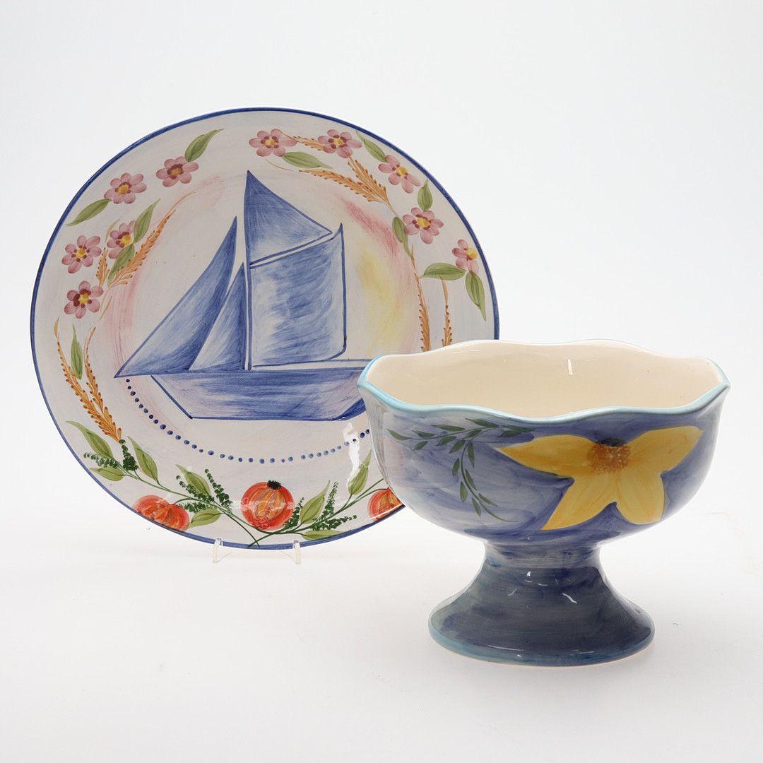 LENA LINDERHOLM, SKÅL PÅ FOT & FAT Keramik, samtida.