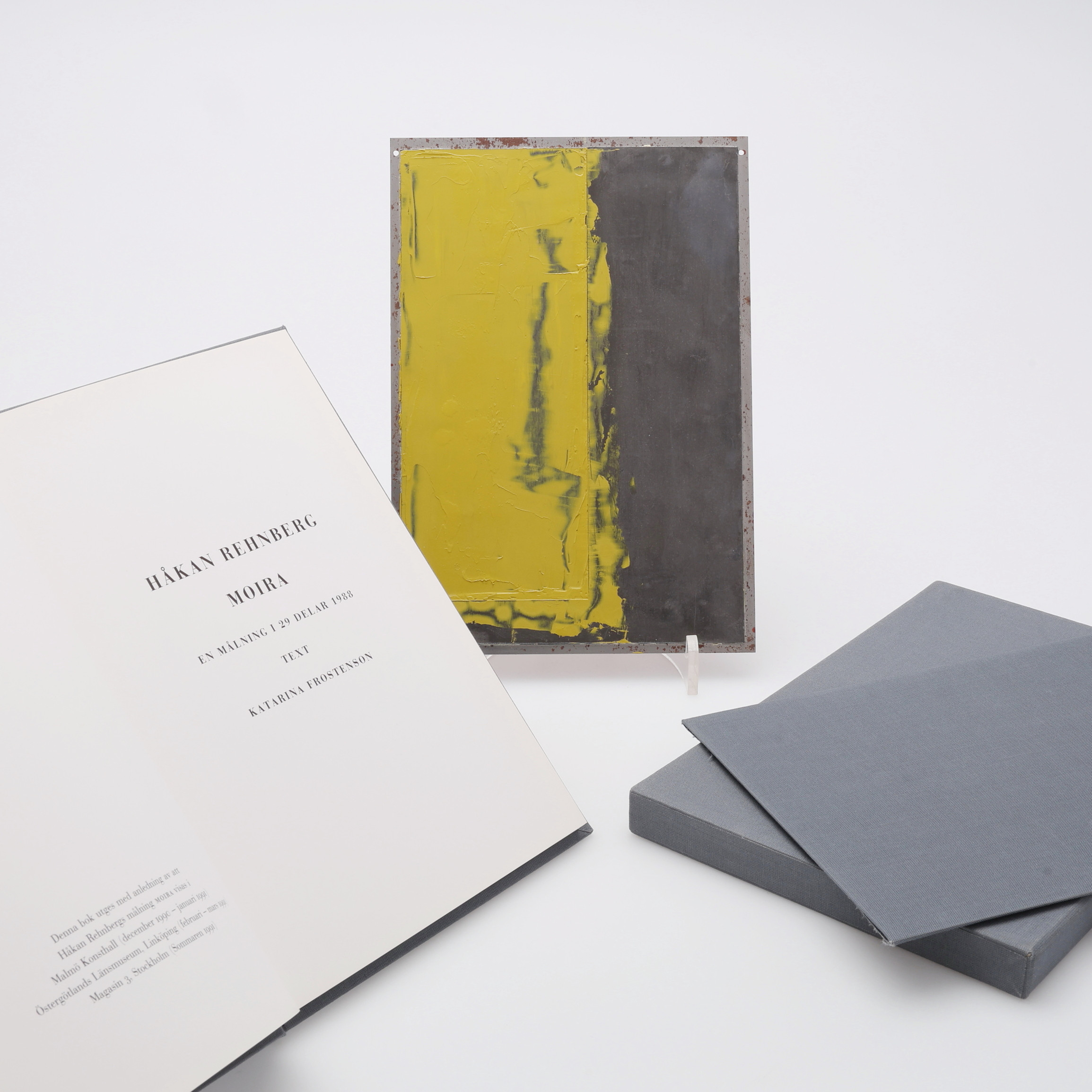 HÅKAN REHNBERG 1953-. UR "MOIRA", MED TEXT AV KATARINA FROSTENSON, SIGNERAD, NUMRERAD OCH DATERAD 1993.