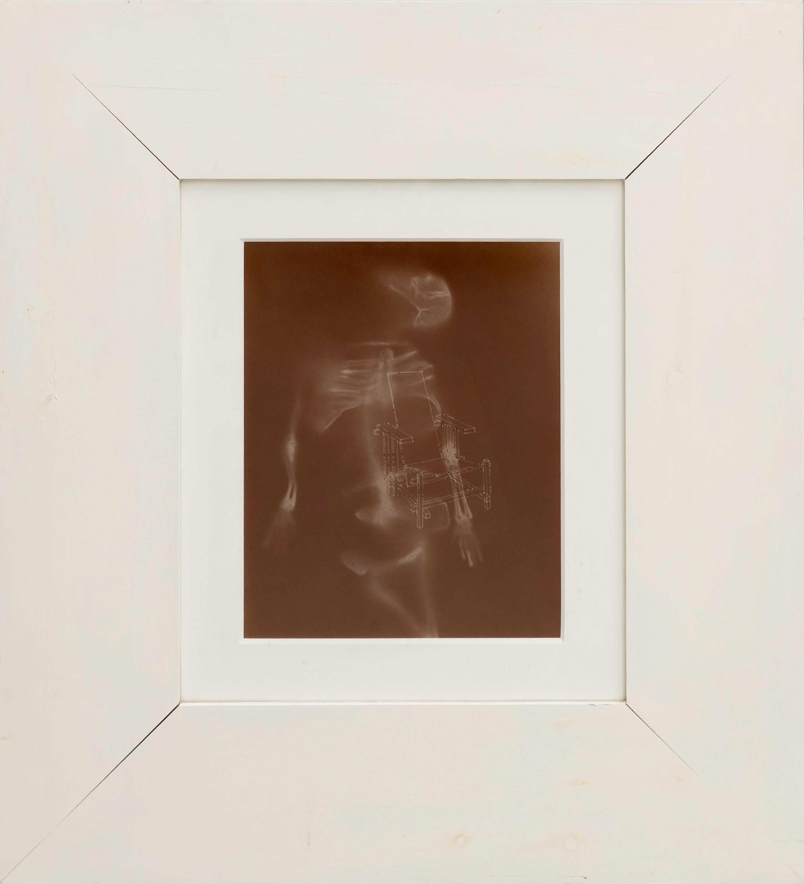 DAWID BJÖRN DAWIDSSON. "#9636", Fotografi, (Bläck och Fotogram på Gelatinpapper, (Stol), 1990.