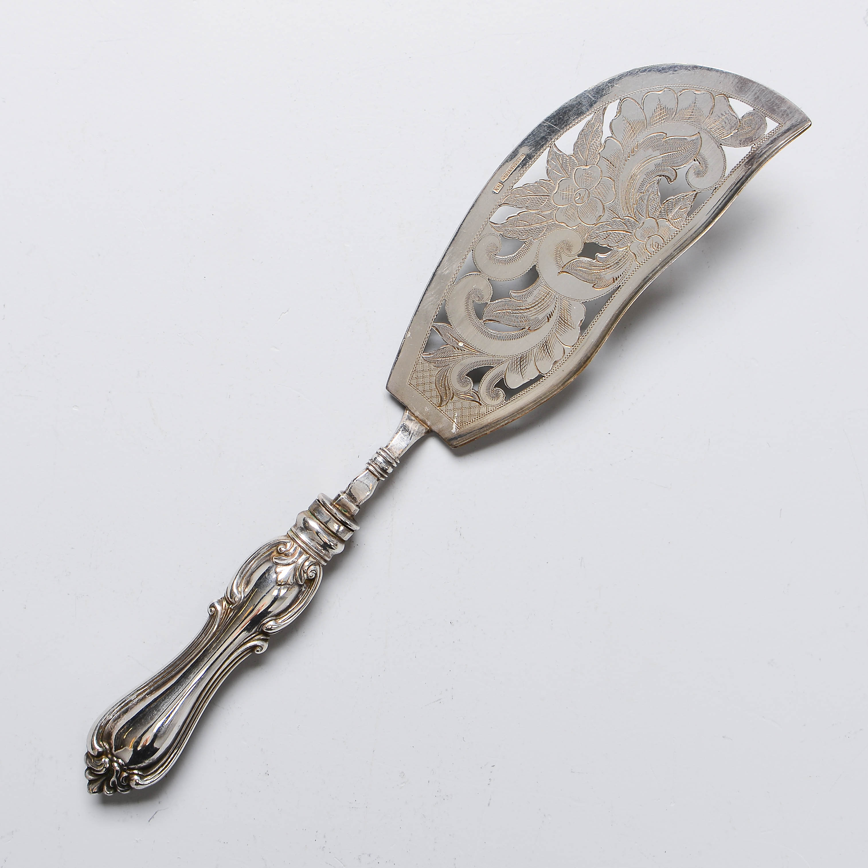 FISKKNIV, nysilver, C. R. Carlström, 1900-talets första hälft.