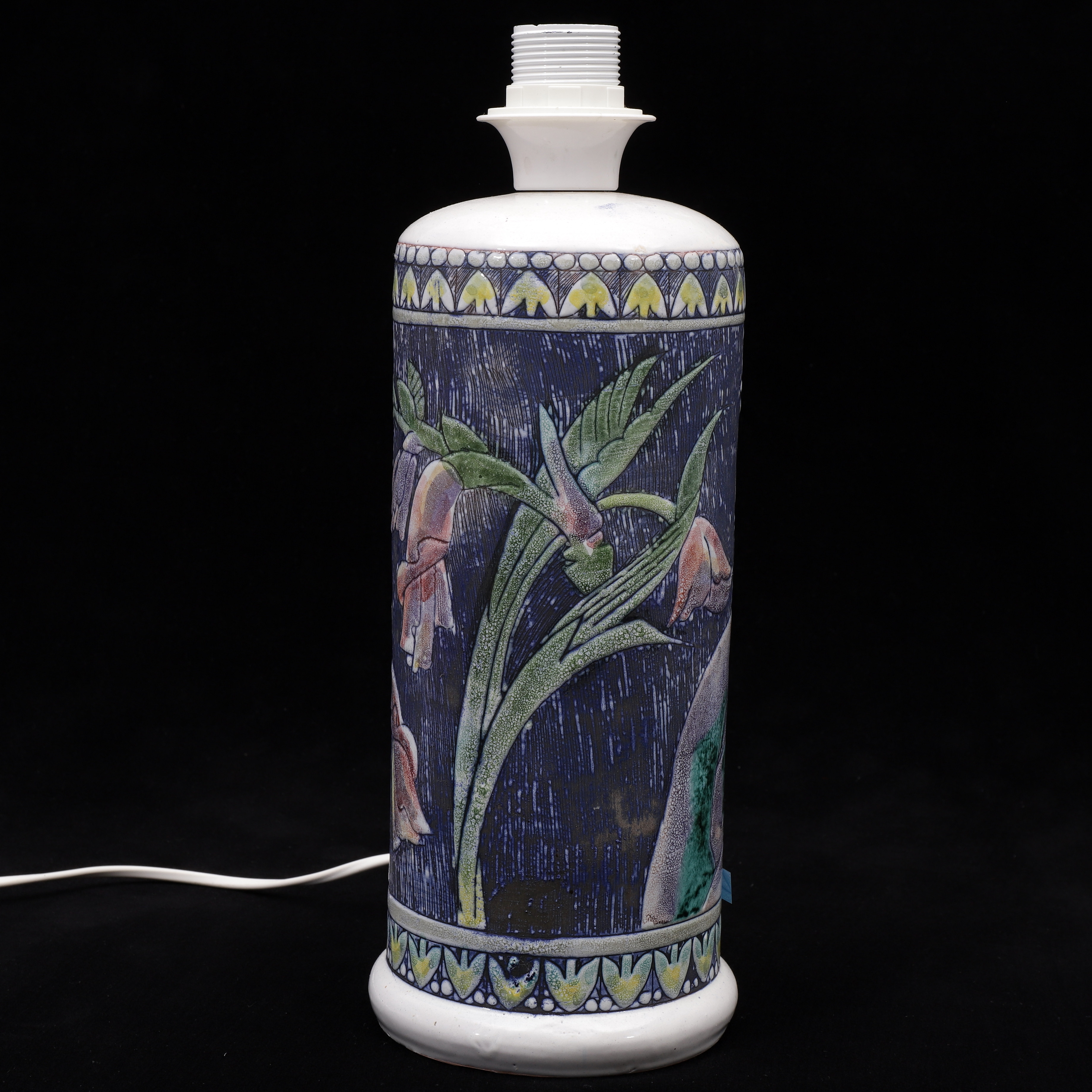 MARIAN ZAWADSKY. Bordslampa, Tilgmans Keramik, 1955.