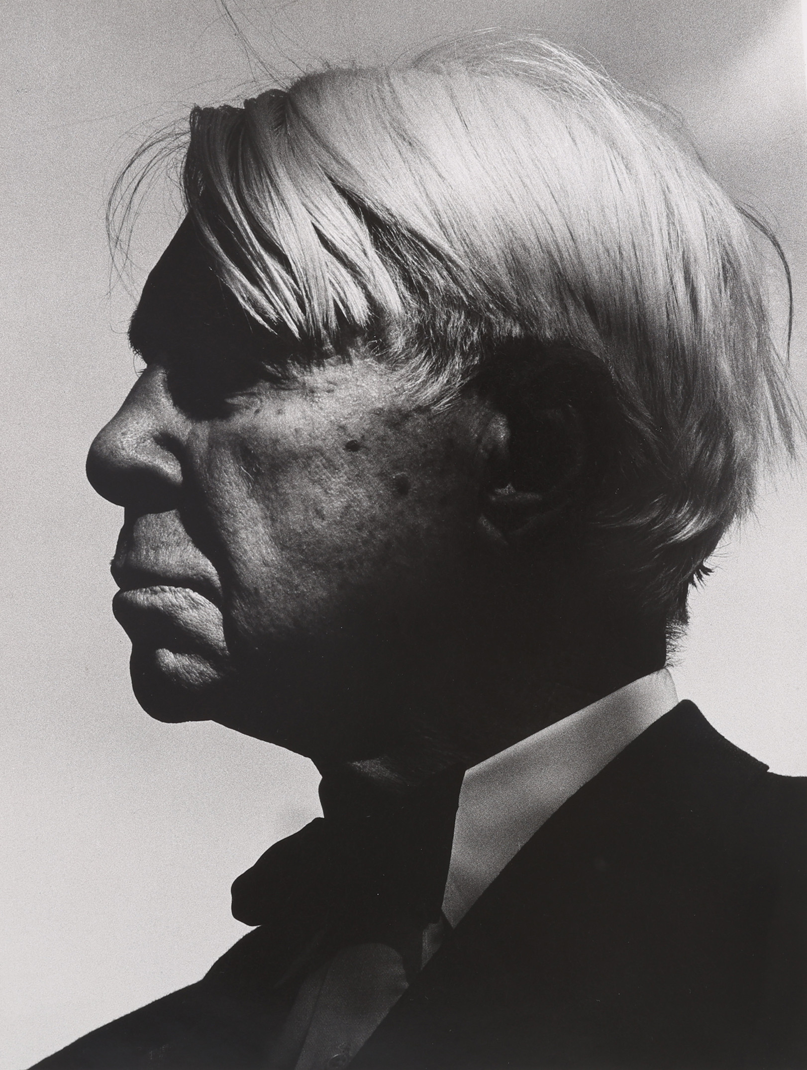 HANS HAMMARSKIÖLD. silvergelatin fotografi, "Carl Sandburg", 1959. Ur 100-upplagan från 1976, fotografiet med ateljéstämpel baktill, signerad, ej numrerad.
