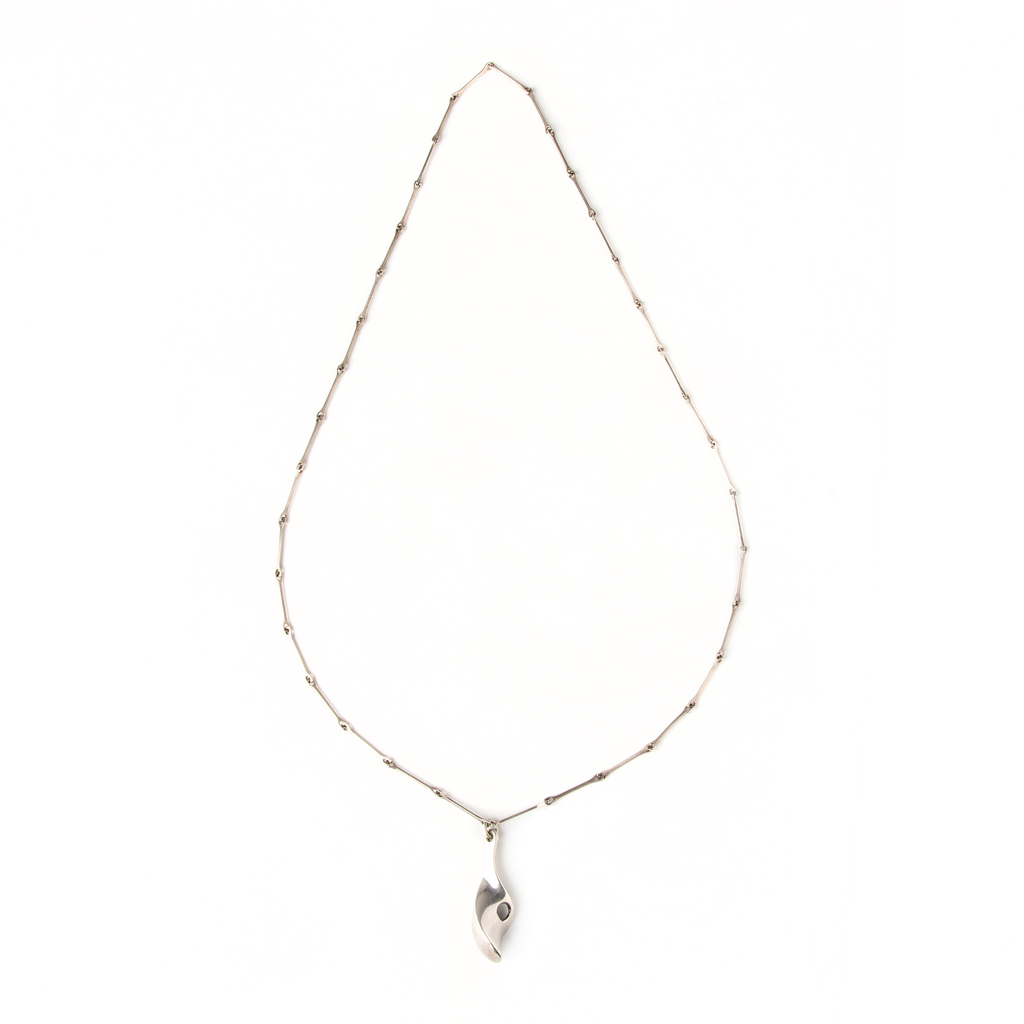 BJÖRN WECKSTRÖM, collier, sterlingsilver, Lapponia, 1979.