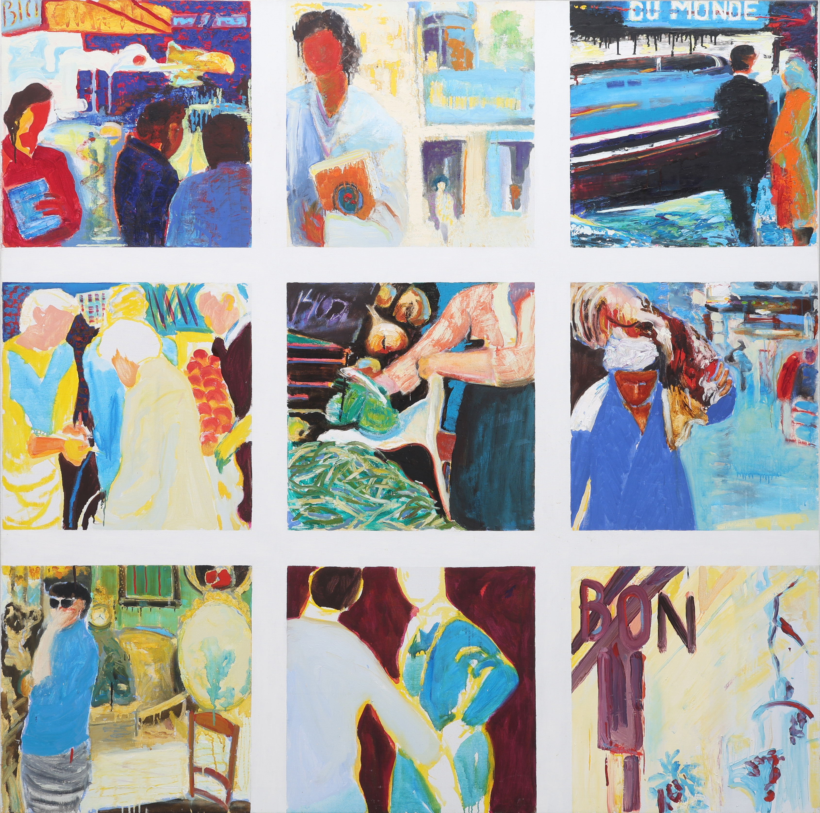 BJÖRN WESSMAN (FÖDD 1949). "VÄRLDSMARKNAD II".