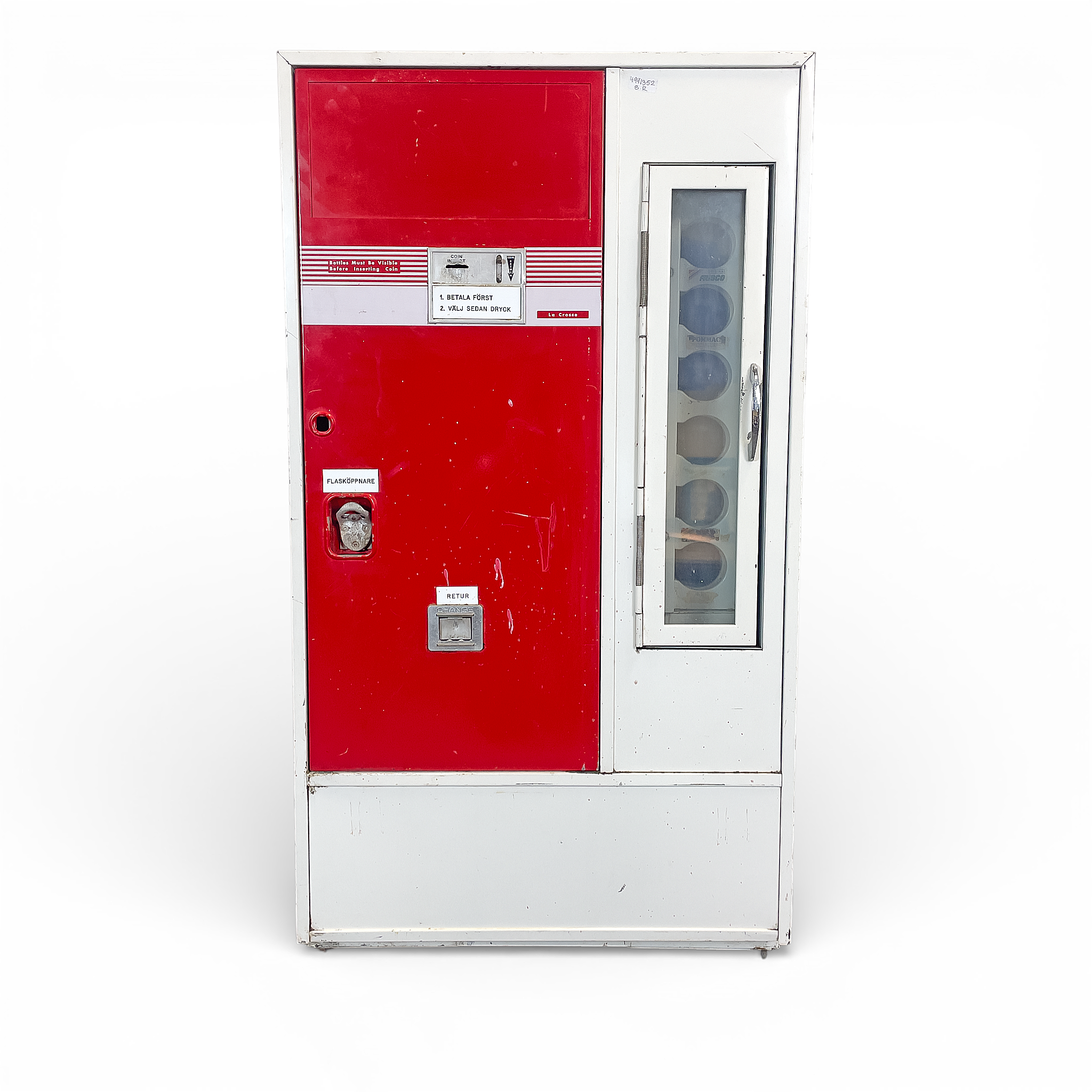 LÄSKAUTOMAT. Modell EC54, LaCrosse Cooler Co. USA, 1960-tal.