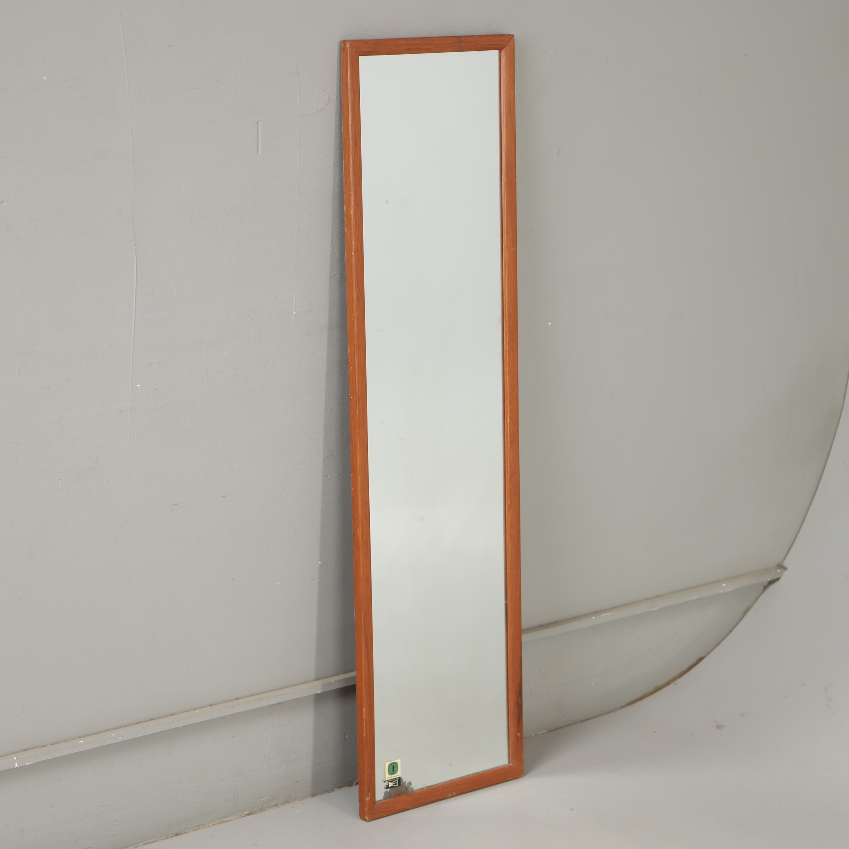 SPEGEL, teak, Nybrofabriken AB, Fröseke, 1900-talets mitt.