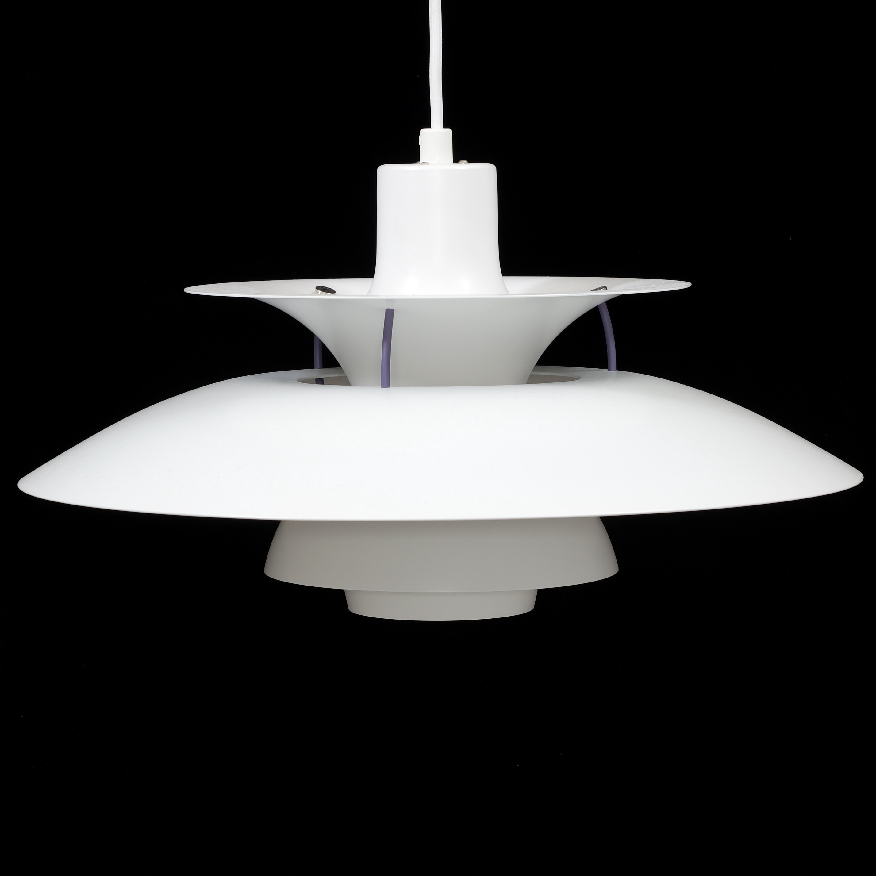 POUL HENNINGSEN. Taklampa, "PH5", Louis Poulsen, Danmark.