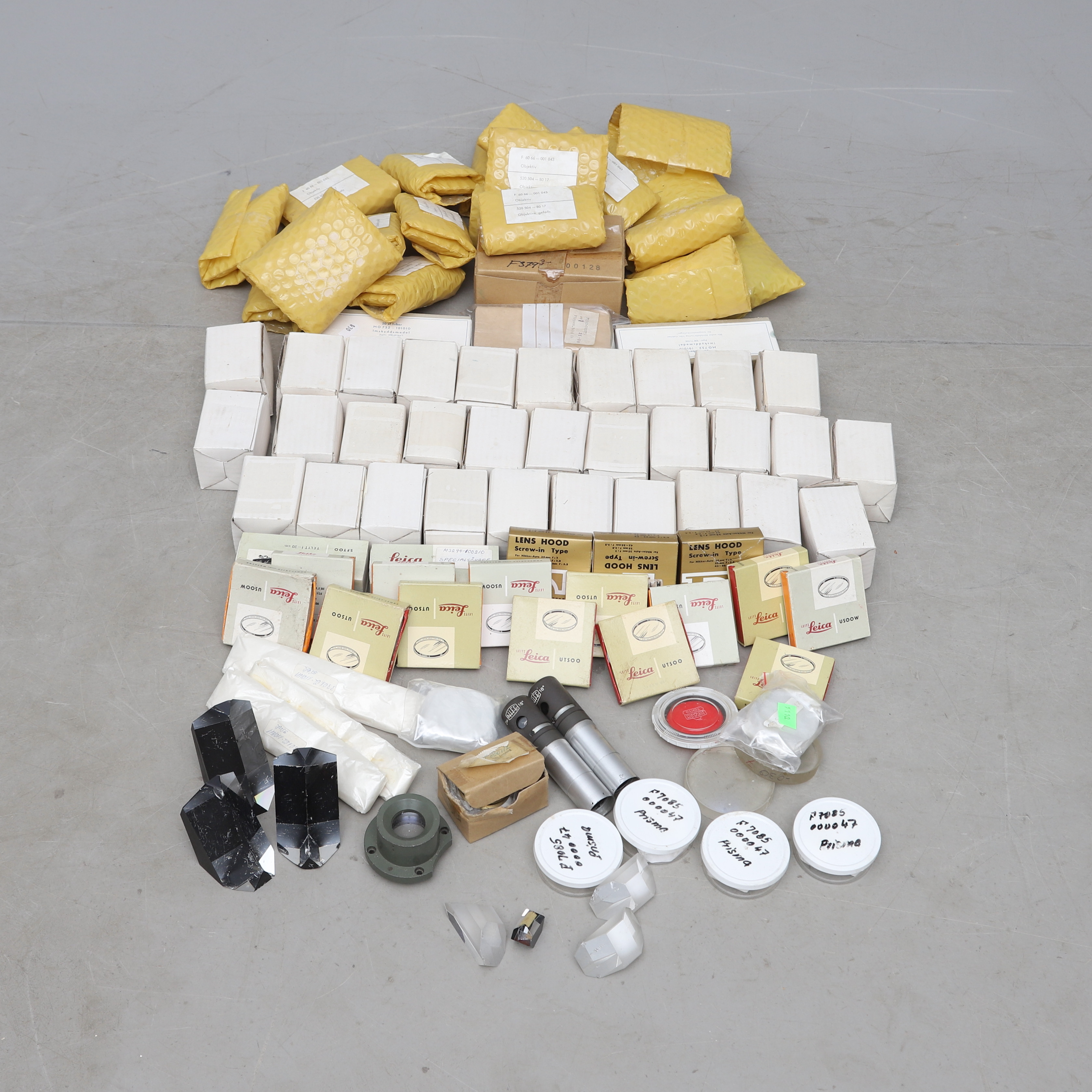 PARTI OPTIK/LINSER, b.la. till kikarsikten, Försvarsmakten, Sverige.