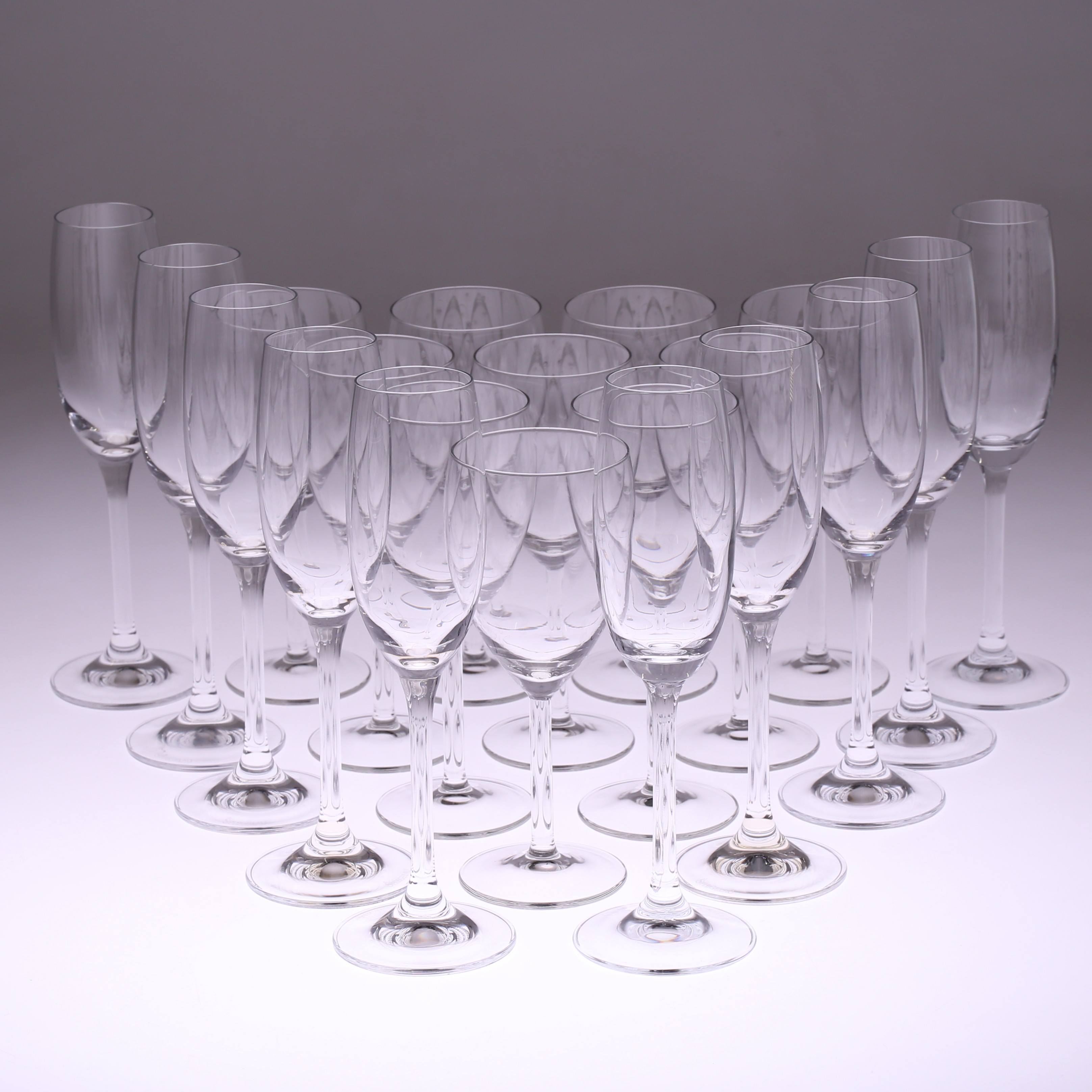 GLASSERVIS, 20 st, Spiegelau.