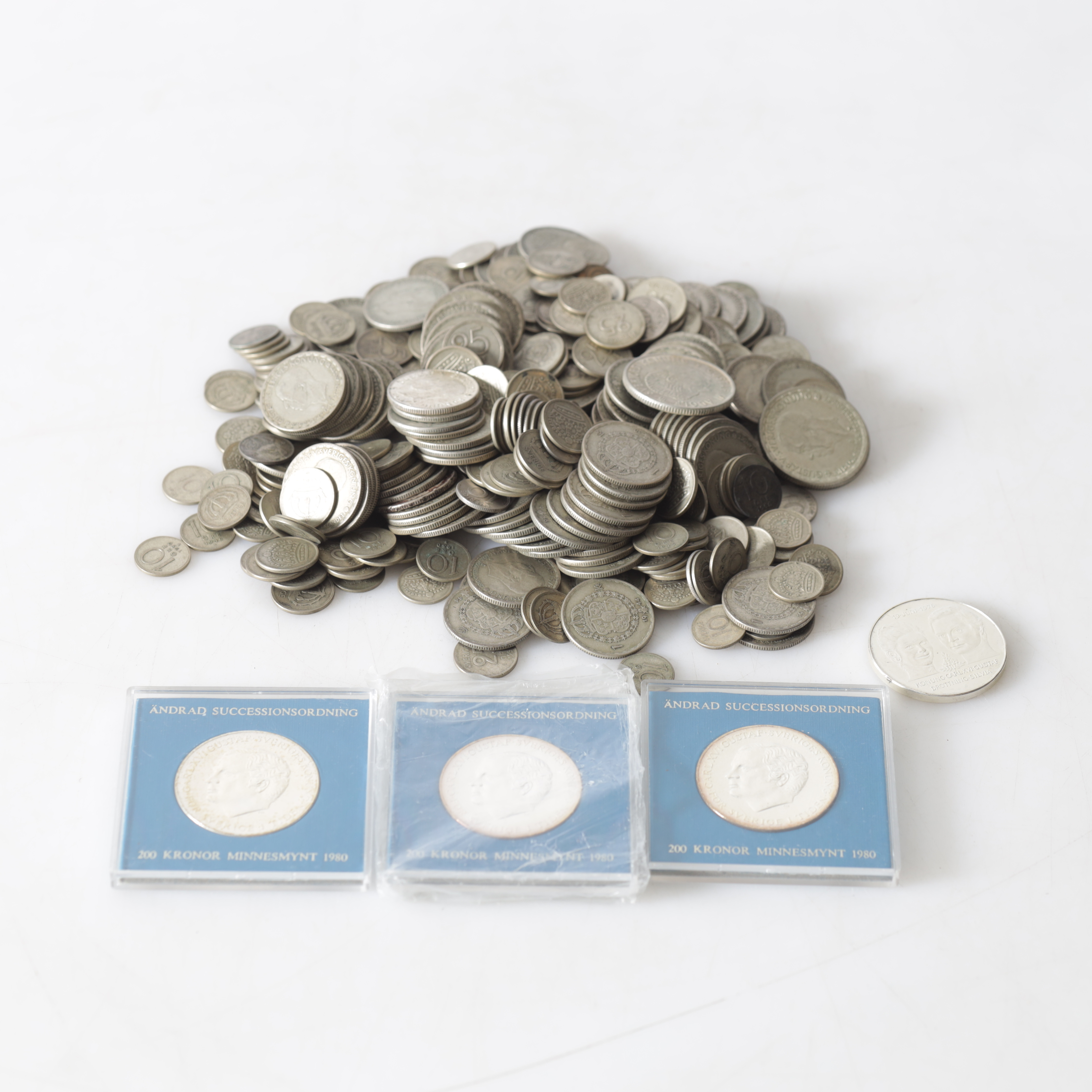 MYNT, 378 st. Silver, Sverige, 18/1900-tal.