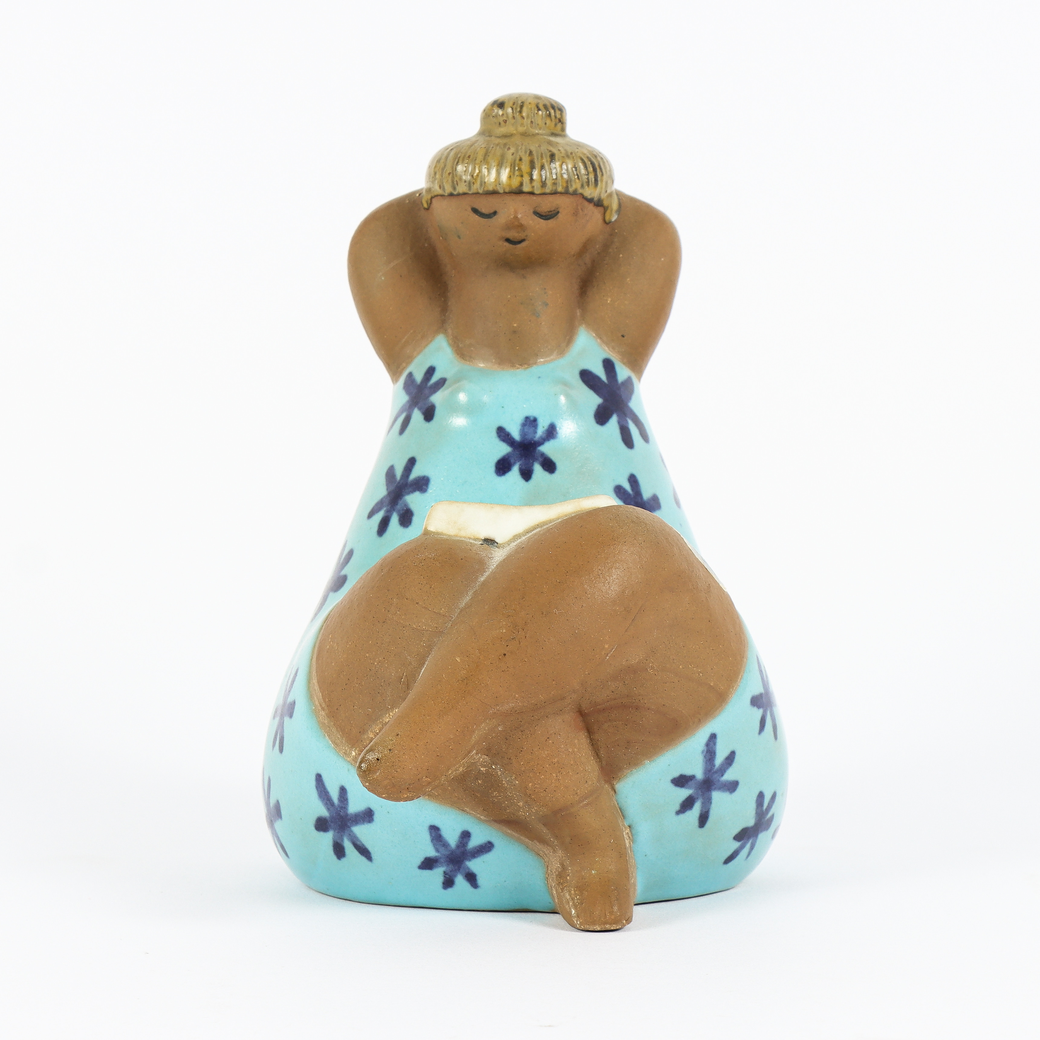 LISA LARSON. Figurin, stengods, Gustavsberg, Emma.