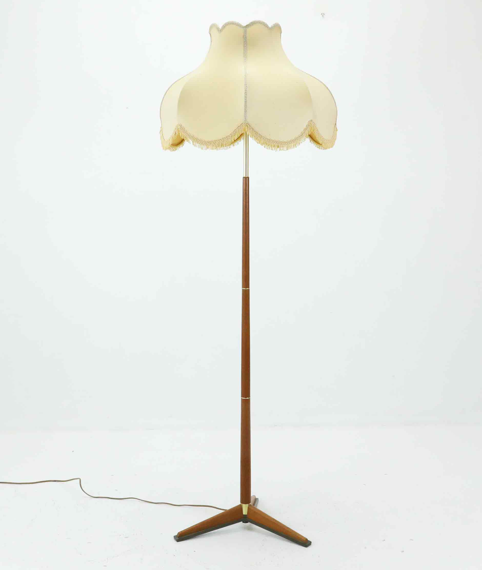 GOLVLAMPA, Teak, Möller Armatur Eskilstuna, 1950/60-tal.