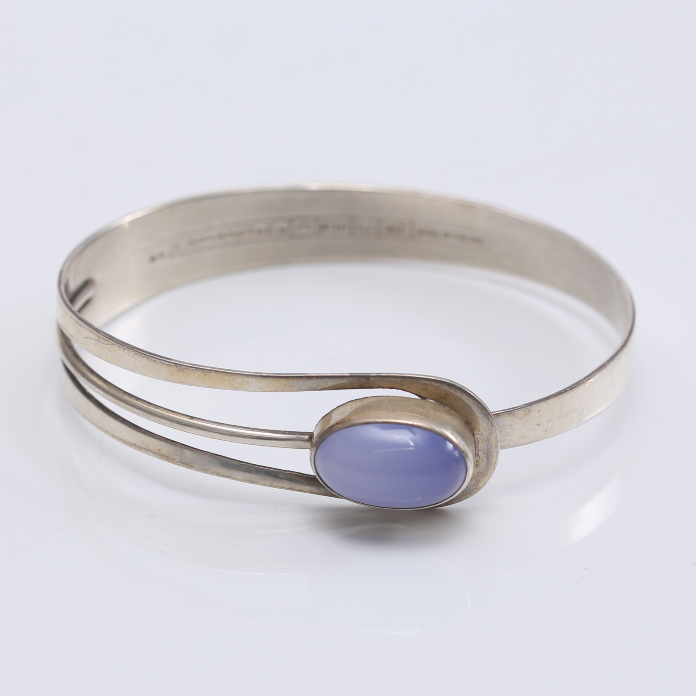 ARMBAND, silver, E. Granit & Co, Helsingfors, Finland, 1965.