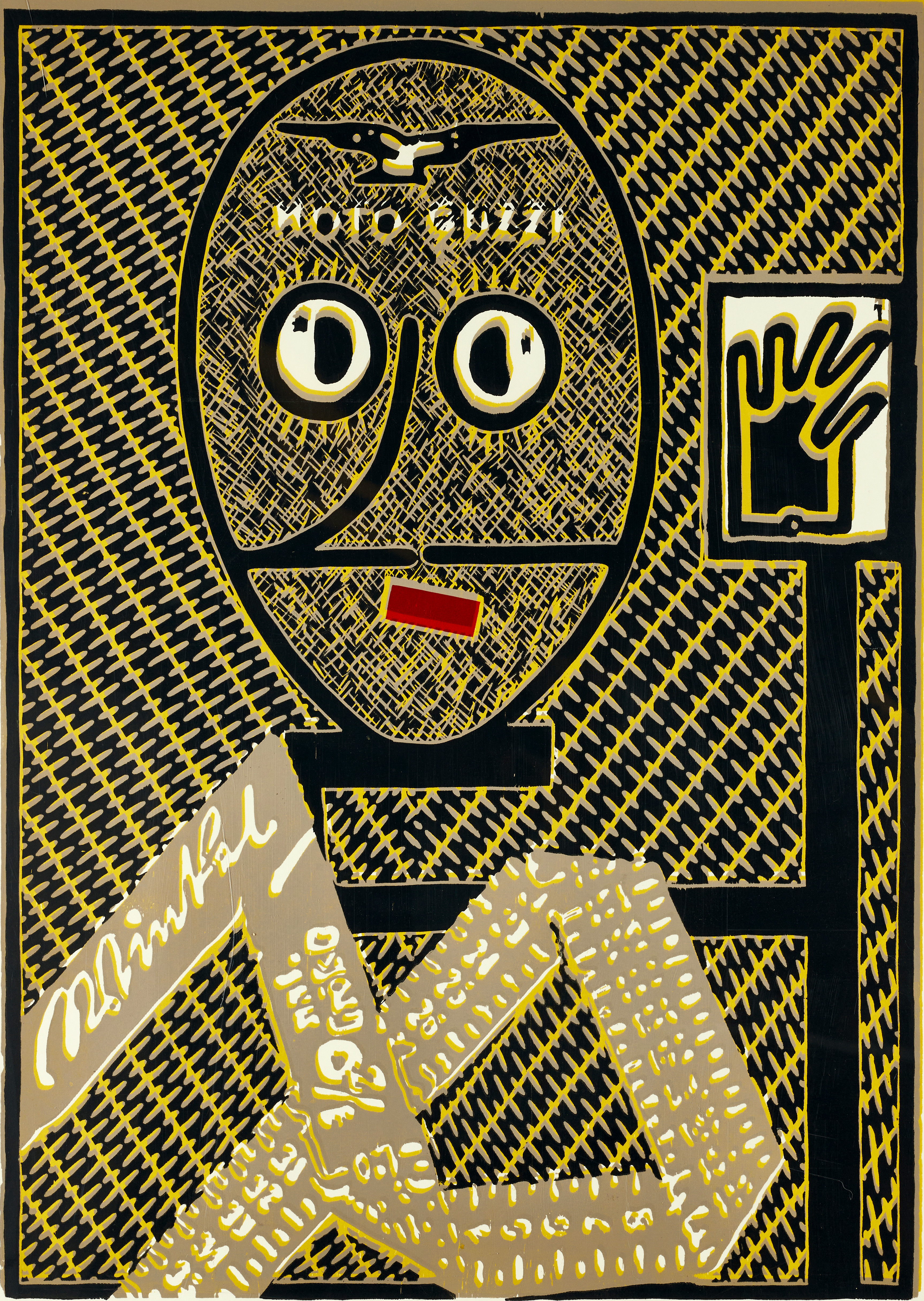 JOHANNES VENNEKAMP (FÖDD 1935). Komposition, signerad och daterad 98, numrerad 1/9, litografi.