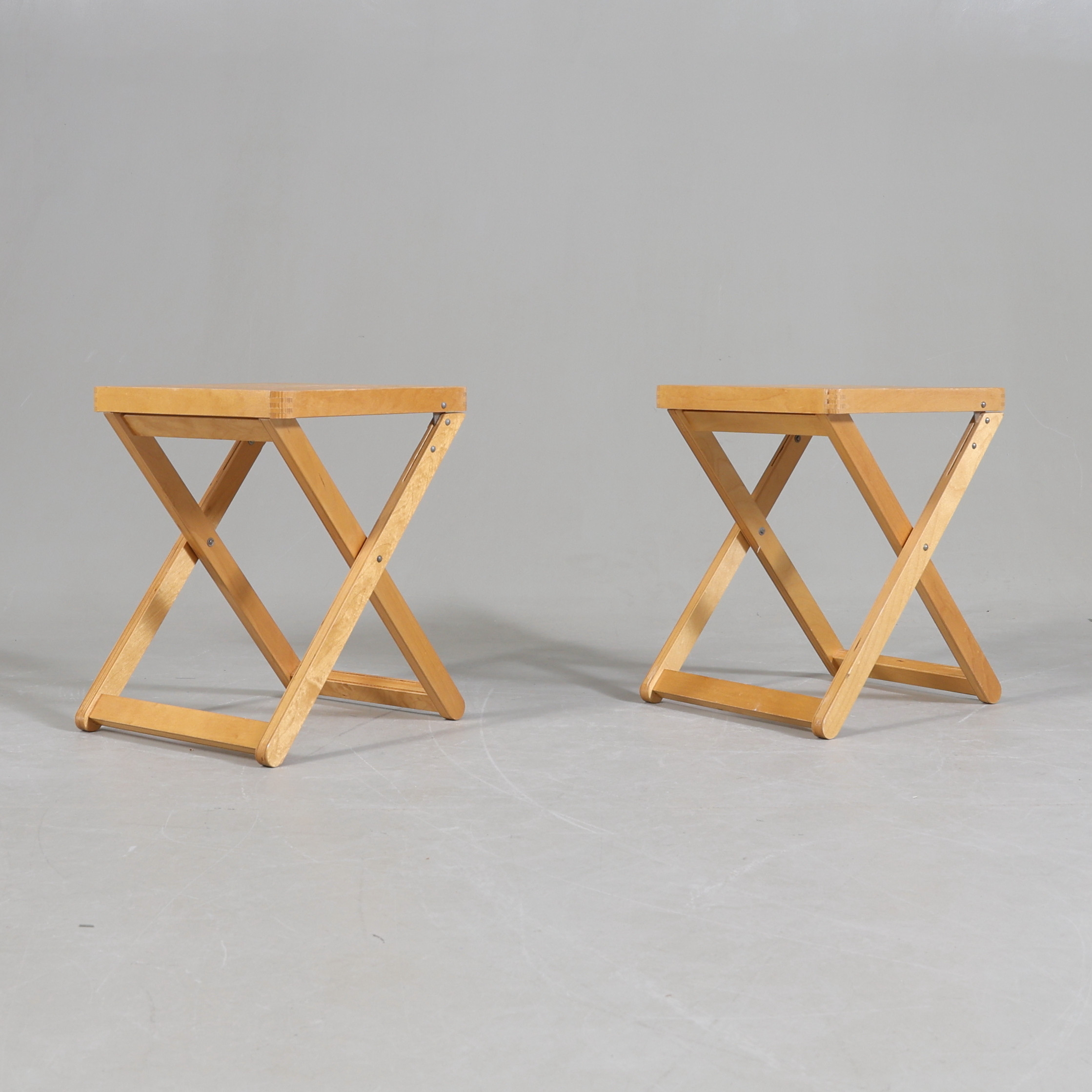 PALLAR, 1 par, fällbara, 1900-/2000-tal.