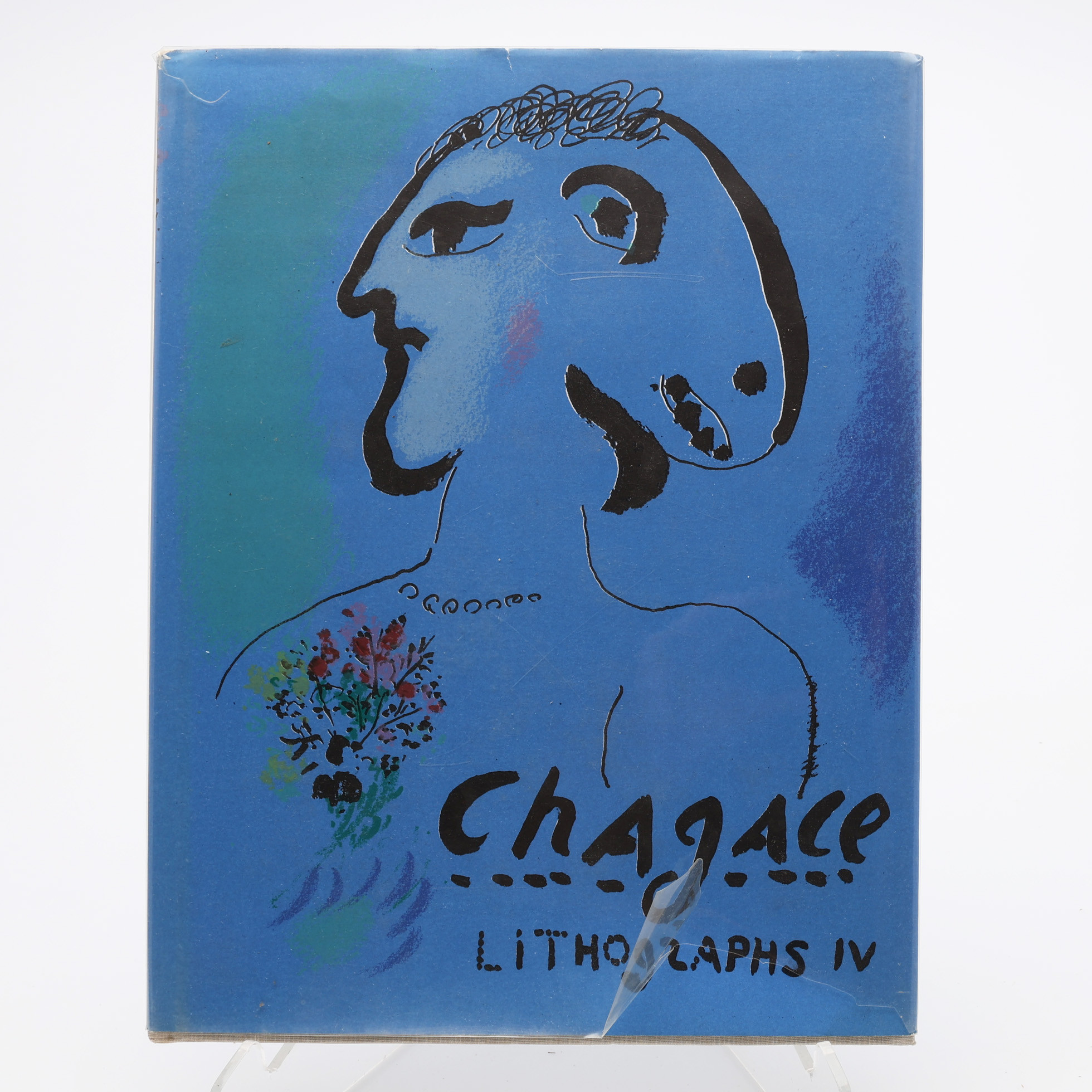 MODERNISM. MARC CHAGALL THE LITHOGRAPHS IV MED TVÅ ORIGINALLITOGRAFIER.