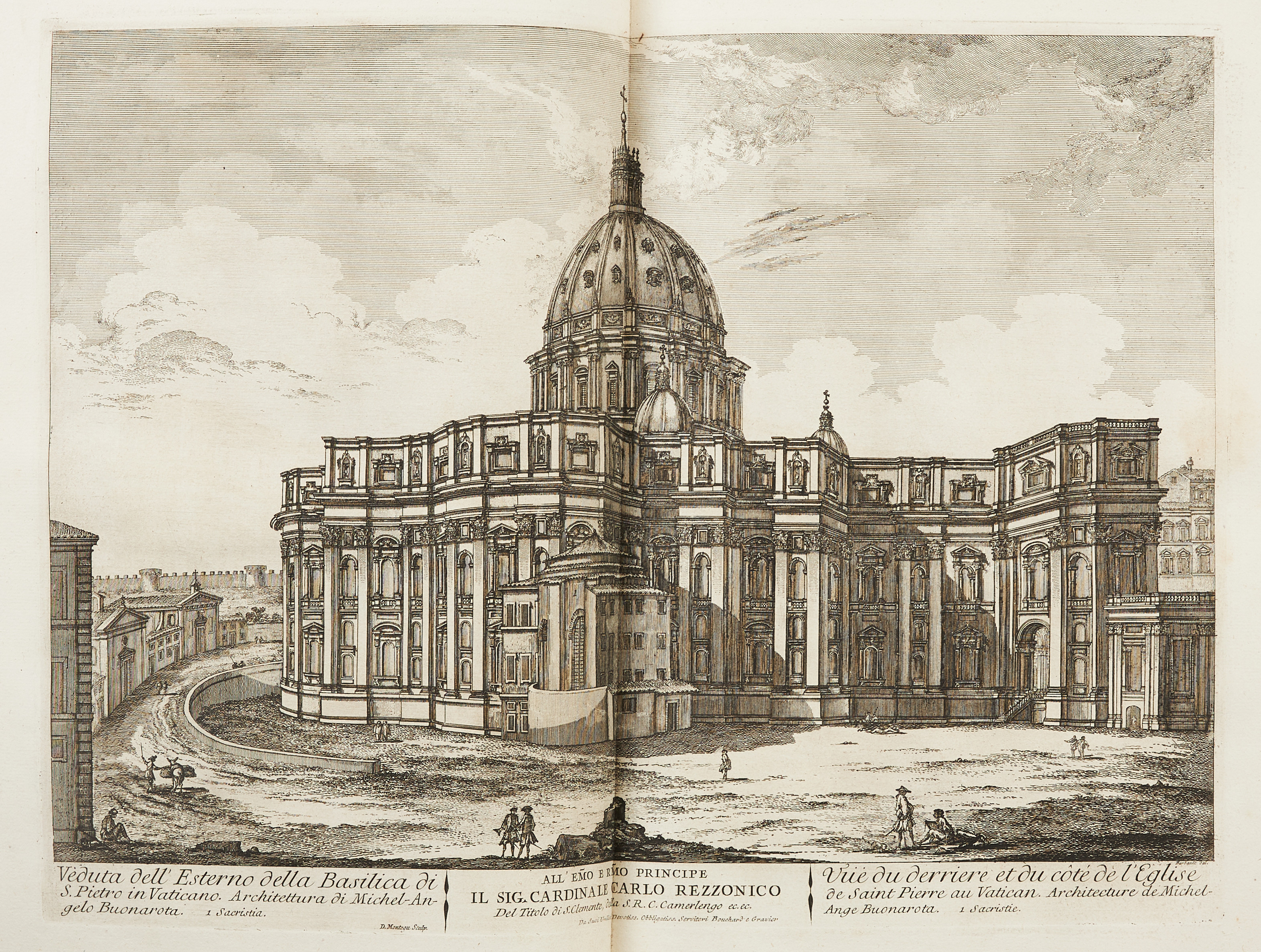 BARBAULT, LES PLUS BEAUX EDIFICES DE ROME, 1763, complete with 44 fine views.