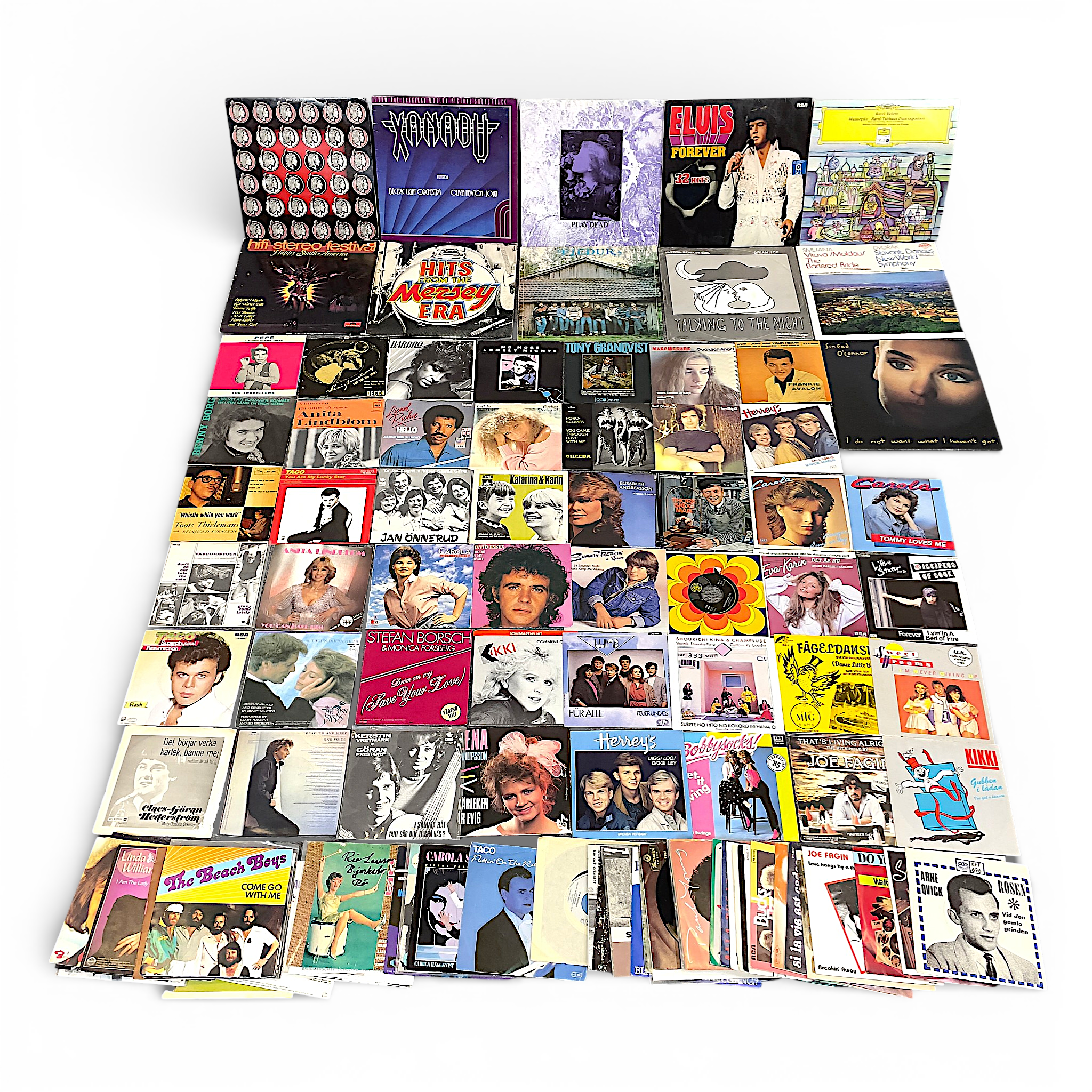 VINYLSKIVOR, 103 st. Rock, pop, jazz m.m.