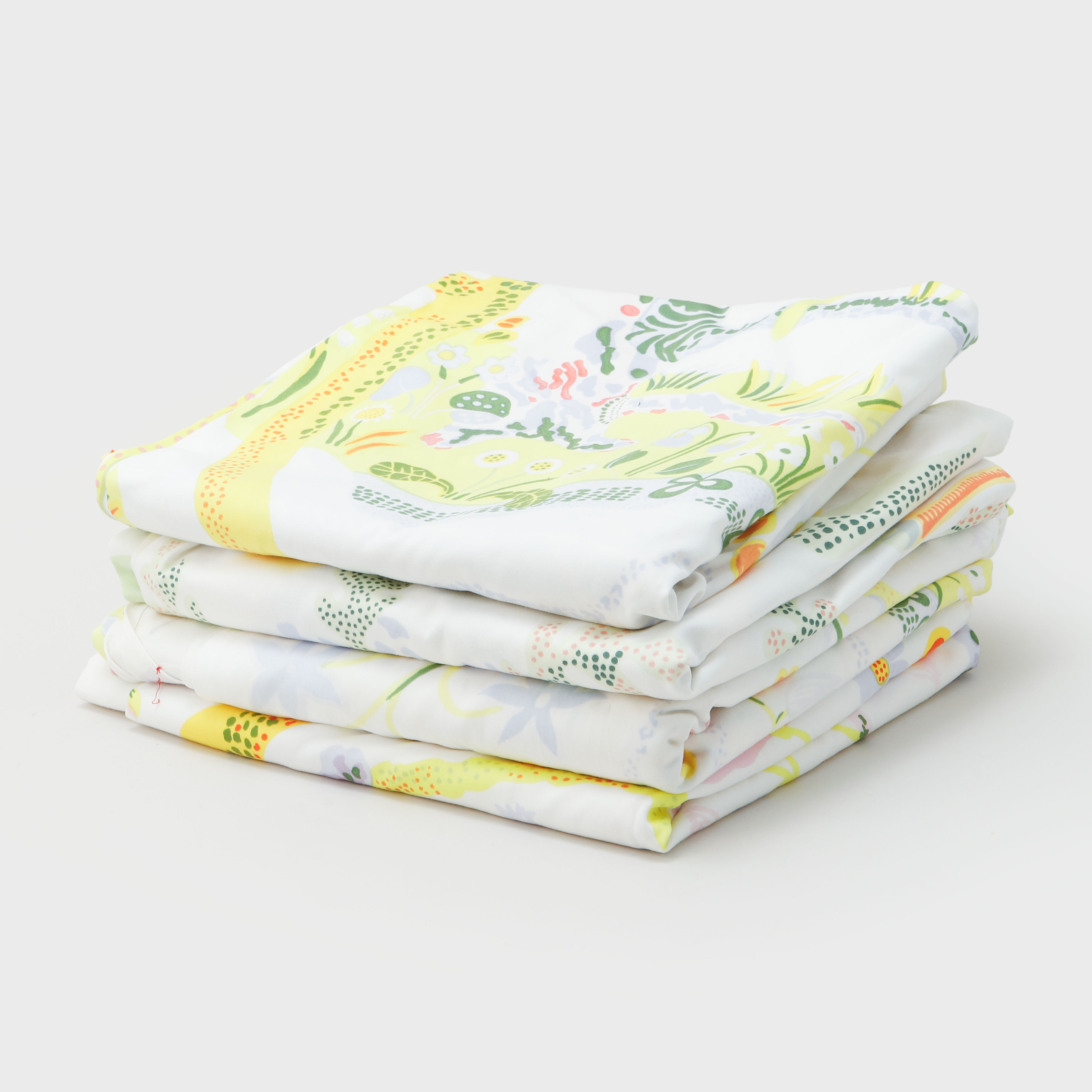 JOSEF FRANK. Gardinlängder, 4 st, "Hawai", Svenskt Tenn.